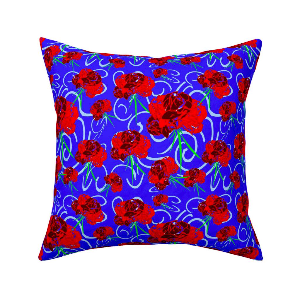 Enrejado de Patio Andaluz 1 Blue - Square