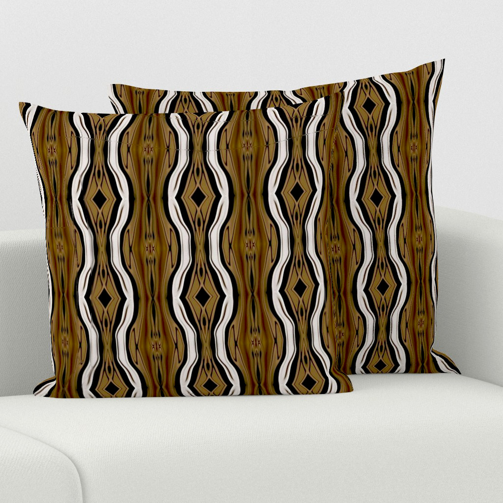 Abstract Shapes with White - Square