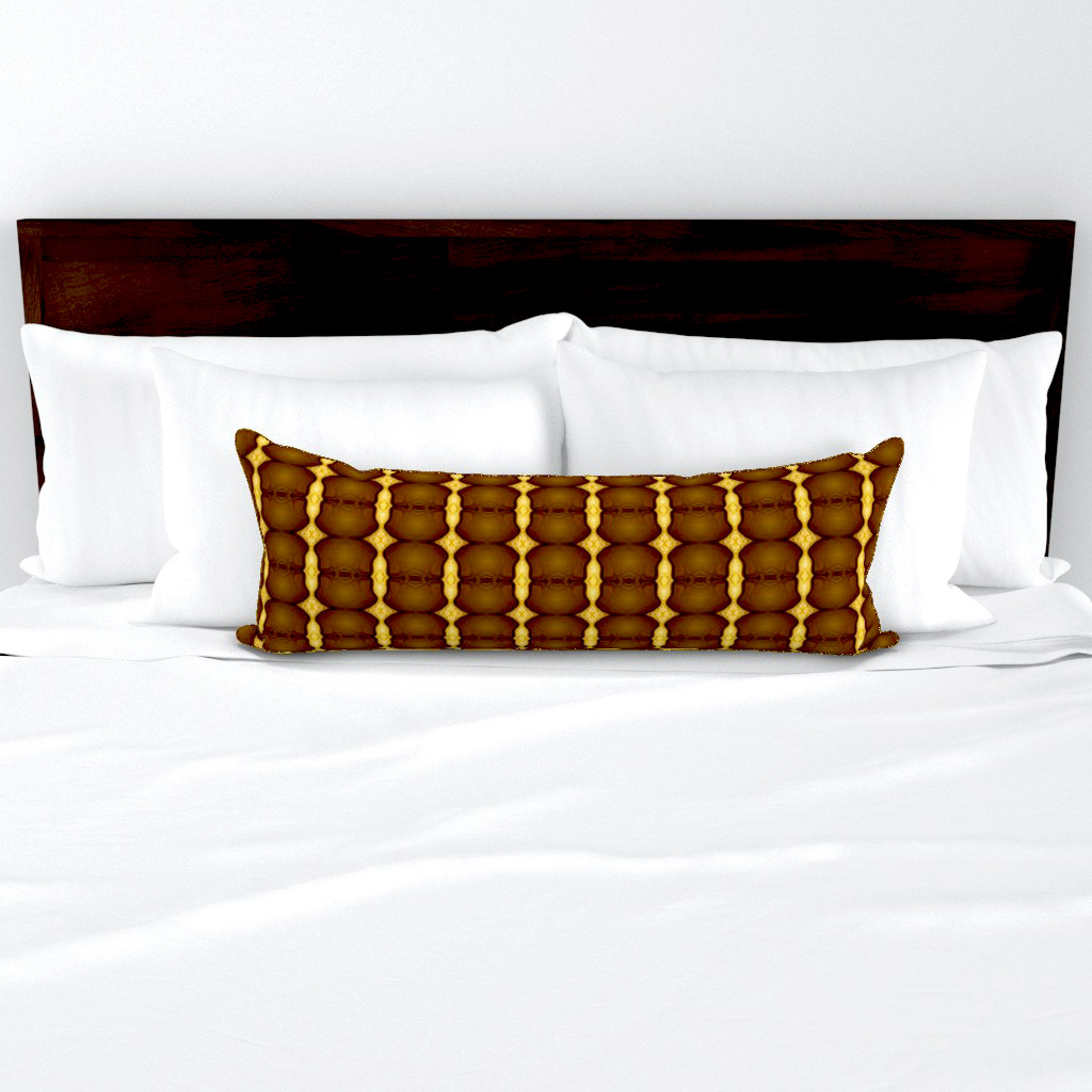 Tree Trunk Series - Golden and Brown 2 (3,5 inx 3,5 in) - Lumbar