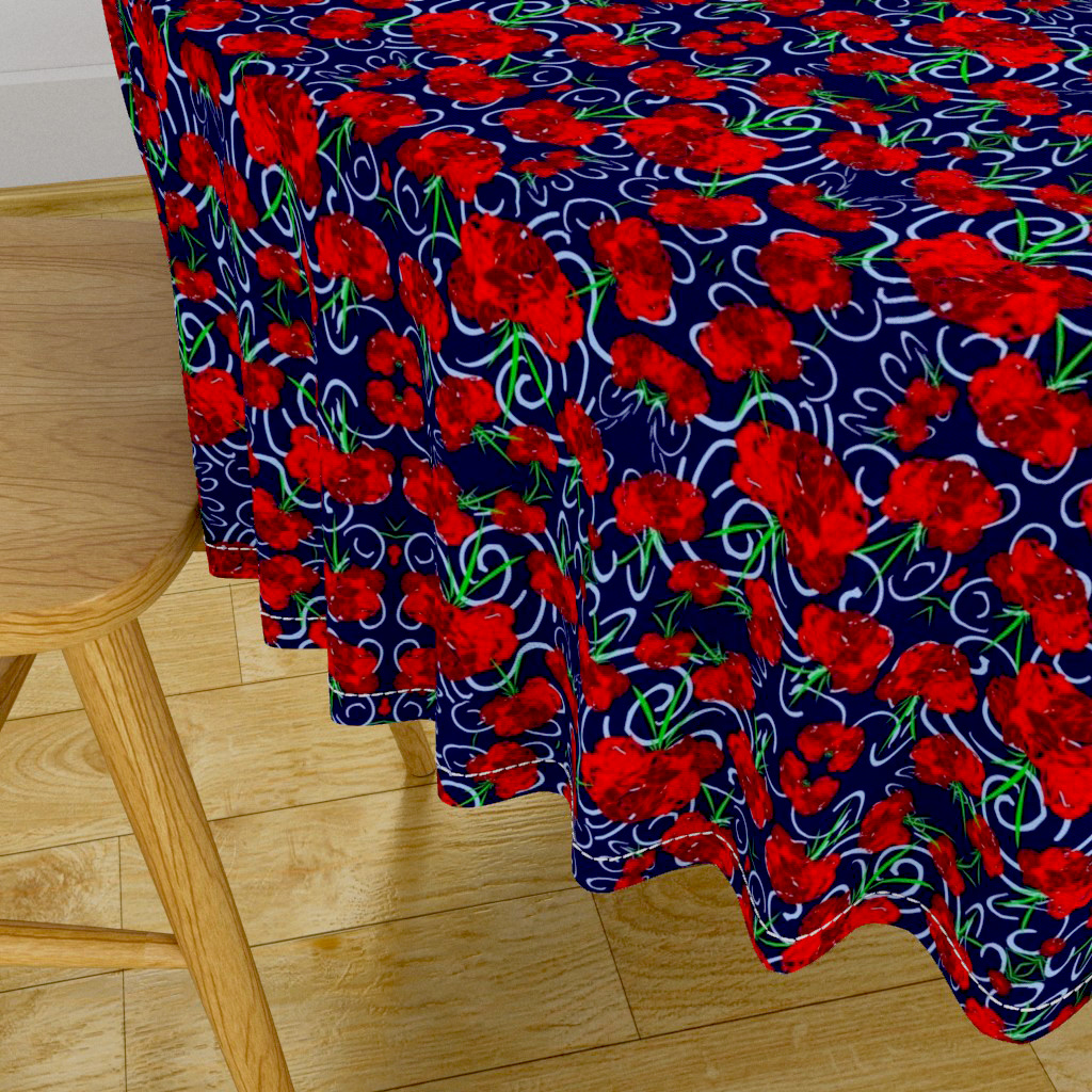 Enrejado de Patio Andaluz 2 Navy Blue