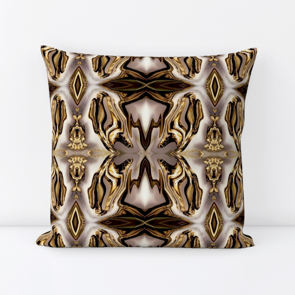 Gold and Agate 1 - Square
