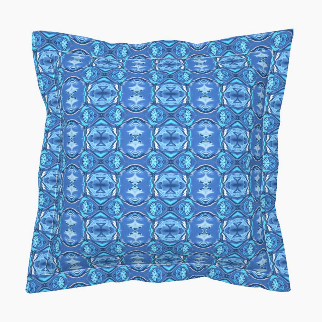 Abstract Symphony in Blue 2 - Euro