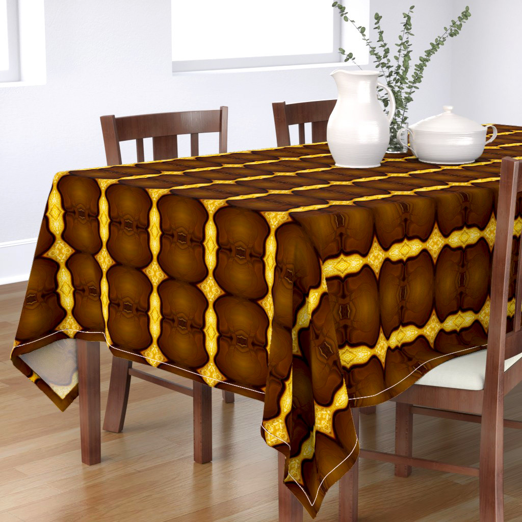 Tree Trunk Series - Golden and Brown 1