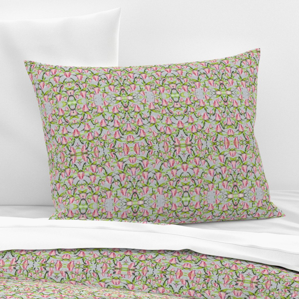 Floral Pattern with Rosebuds - Standard