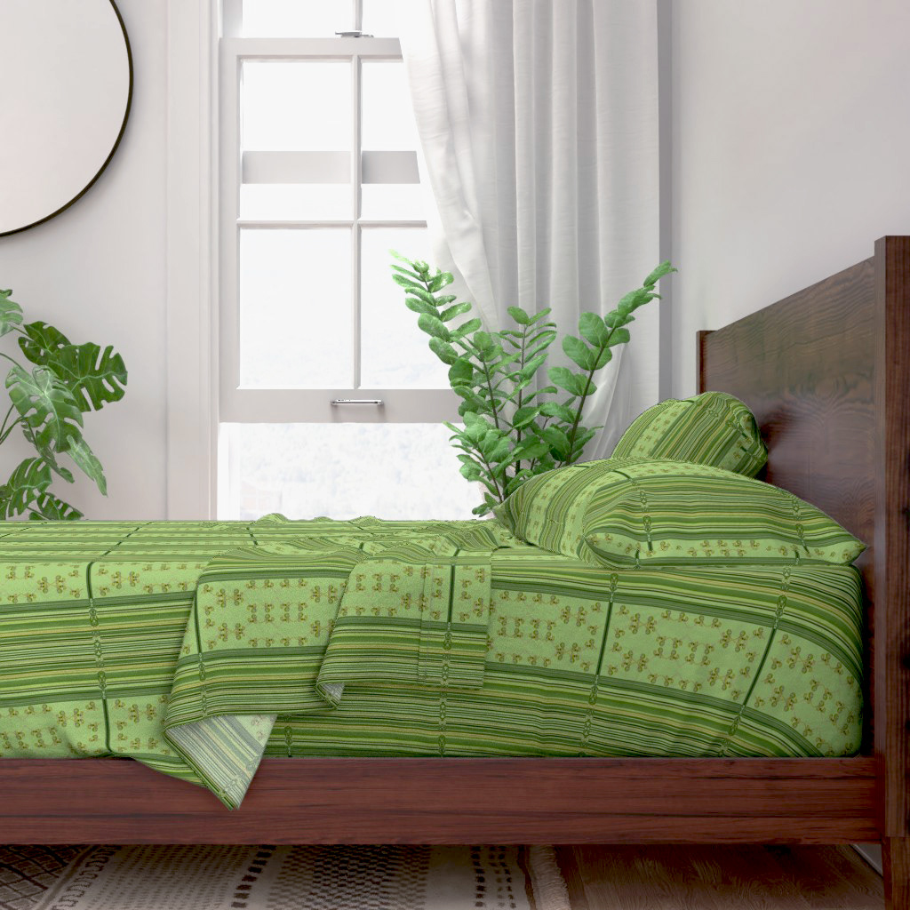 Figs Border with Green Stripes 1 (8x8)