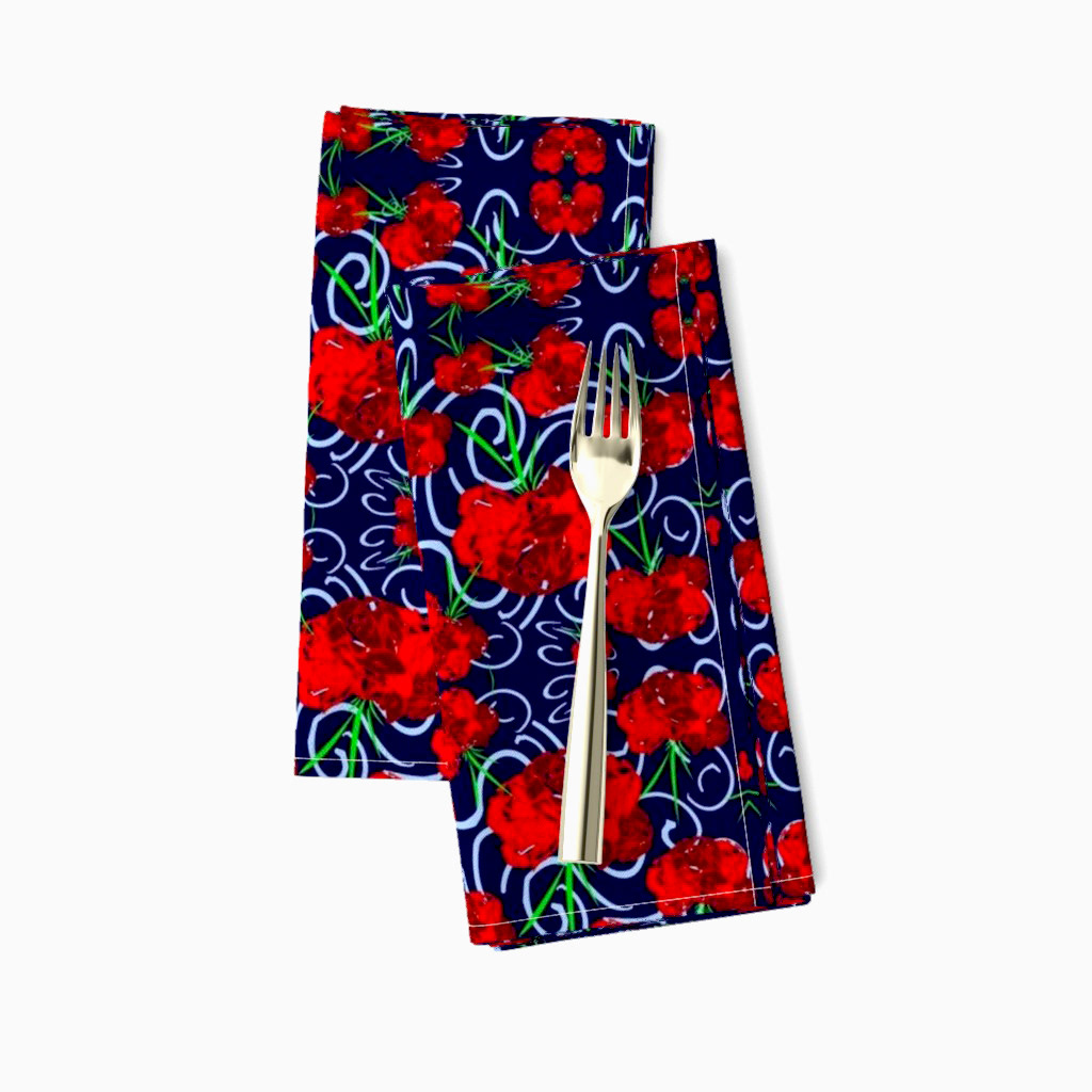 Enrejado de Patio Andaluz 2 Navy Blue