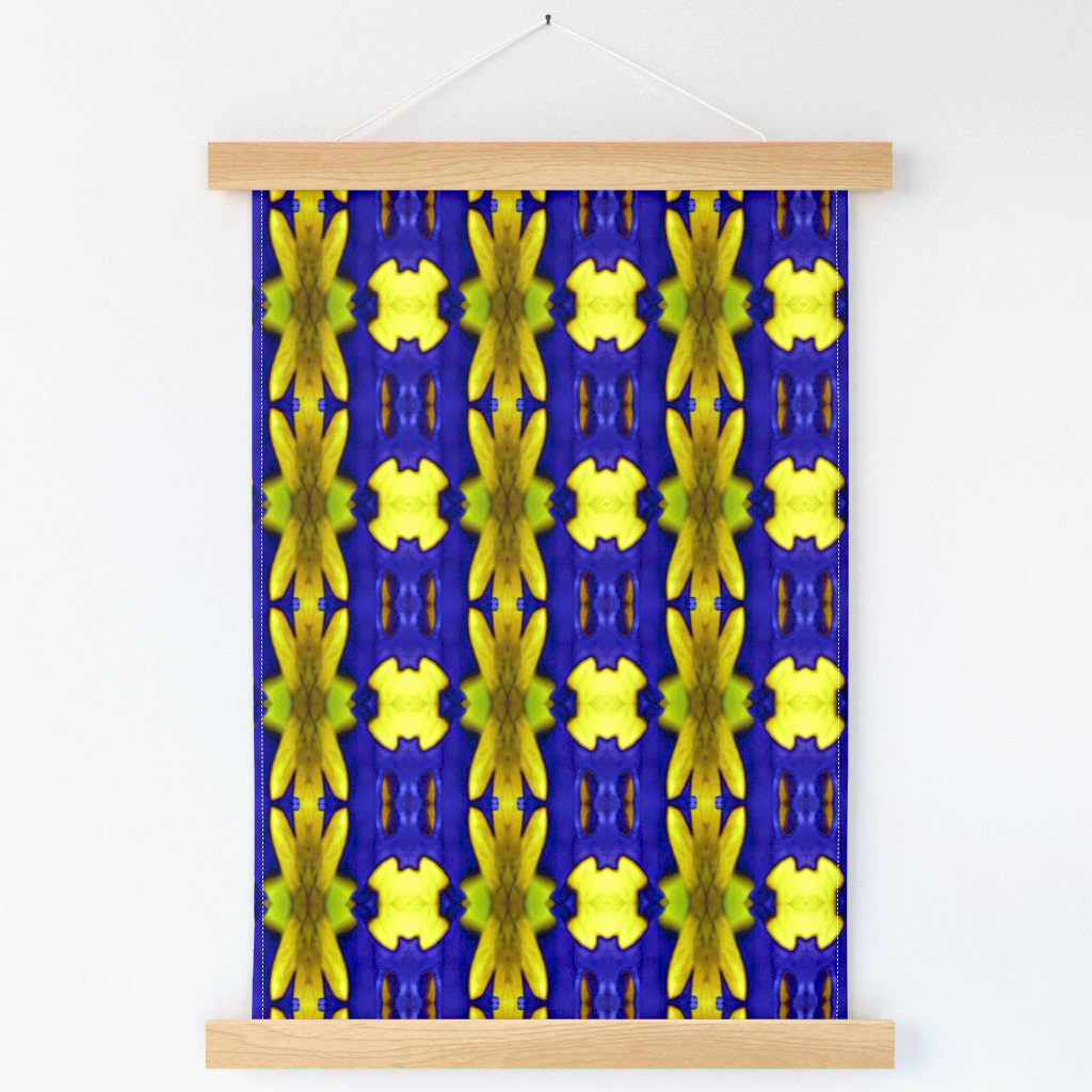 Leaves with the Bright Lights of Autumn in Blue 6