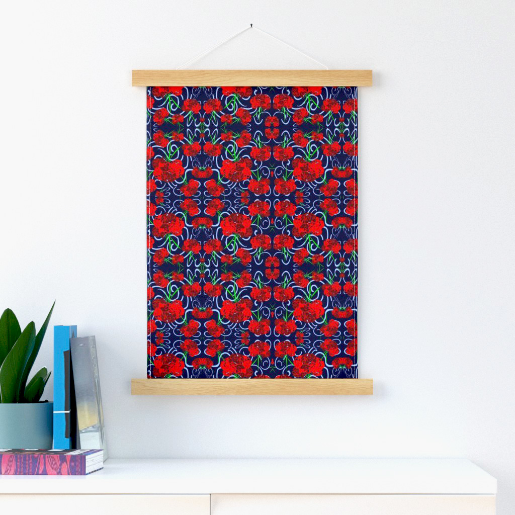 Enrejado de Patio Andaluz 2 Navy Blue
