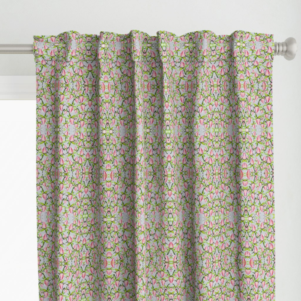 Floral Pattern with Rosebuds