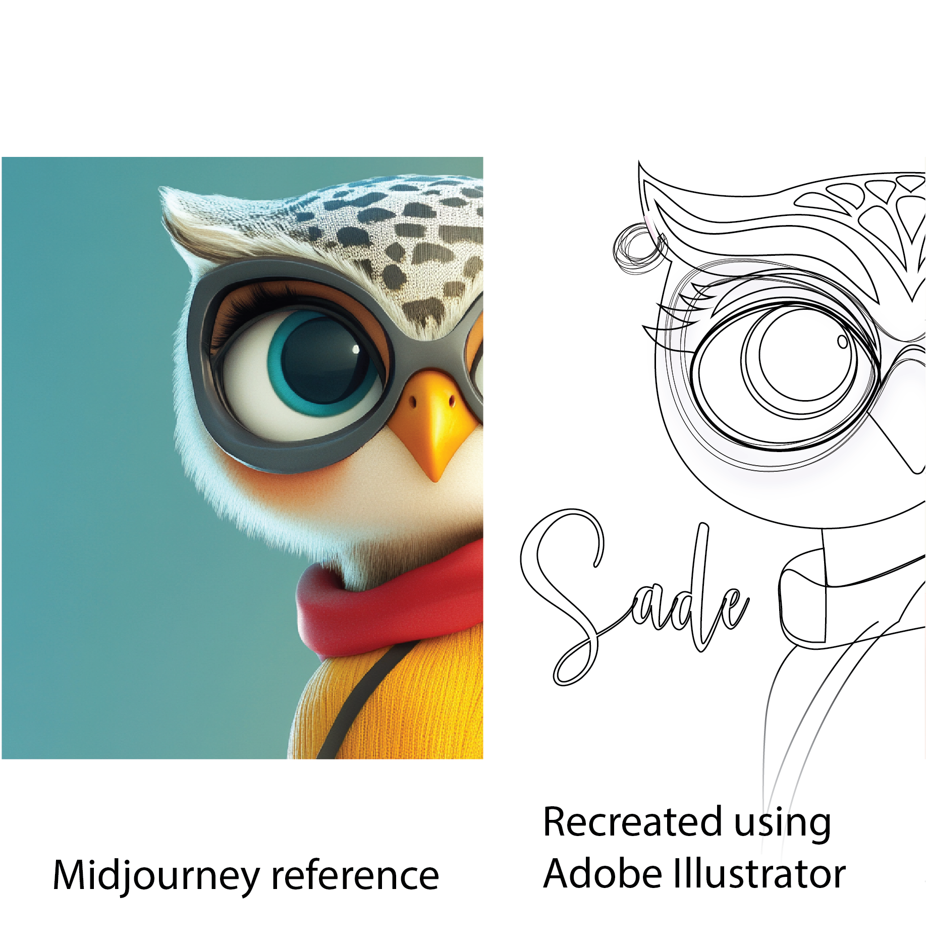 Character Development Using AI Reference