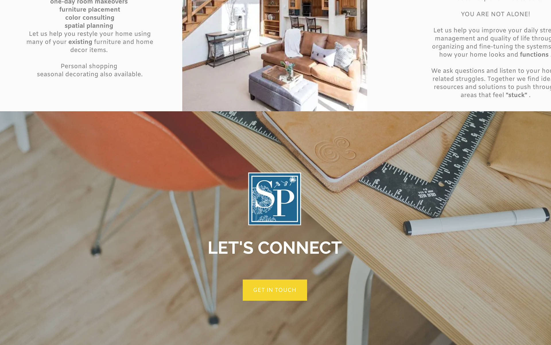 Soul Purpose Home web page