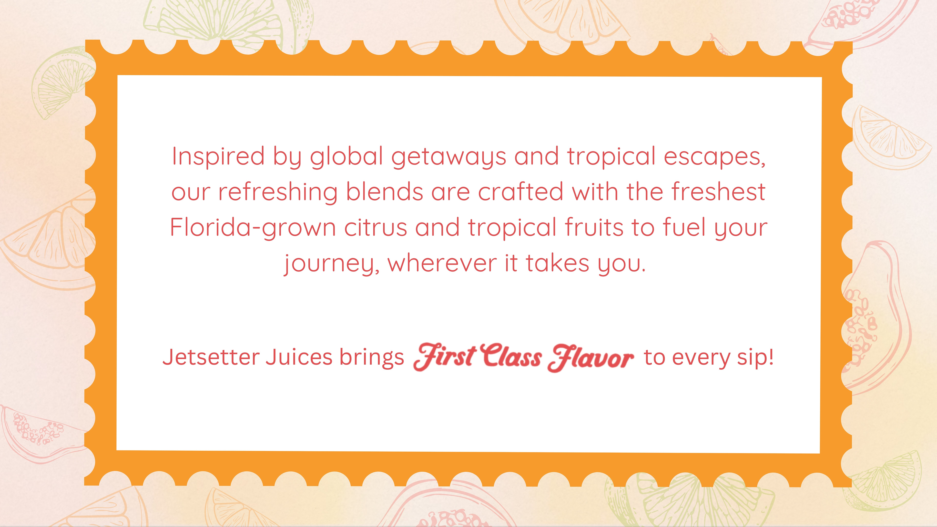 Jetsetter Juices USP