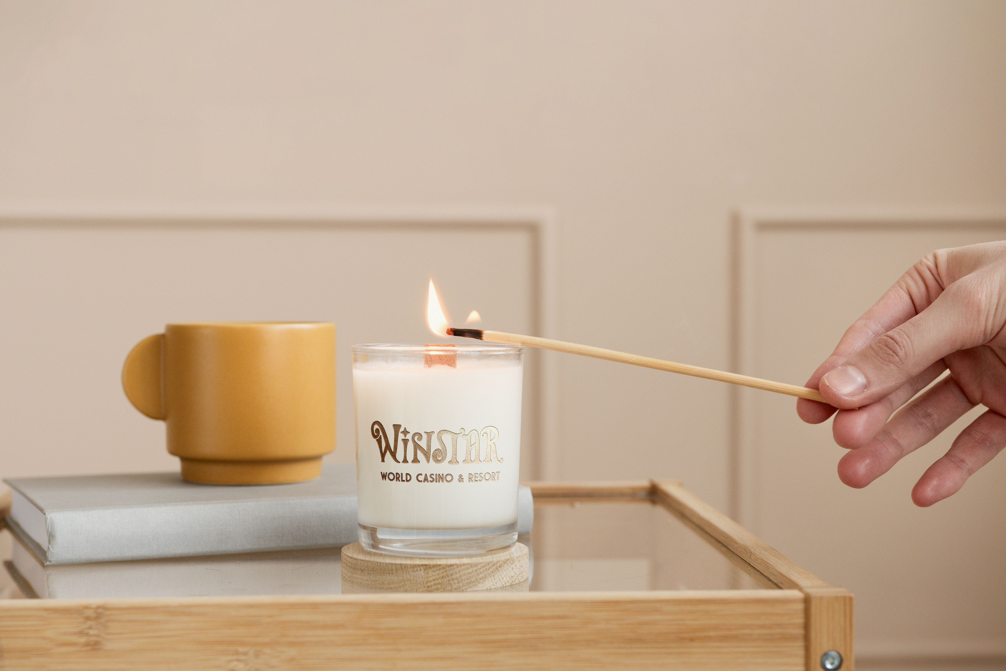 Winstar World Casino & Resort Candle