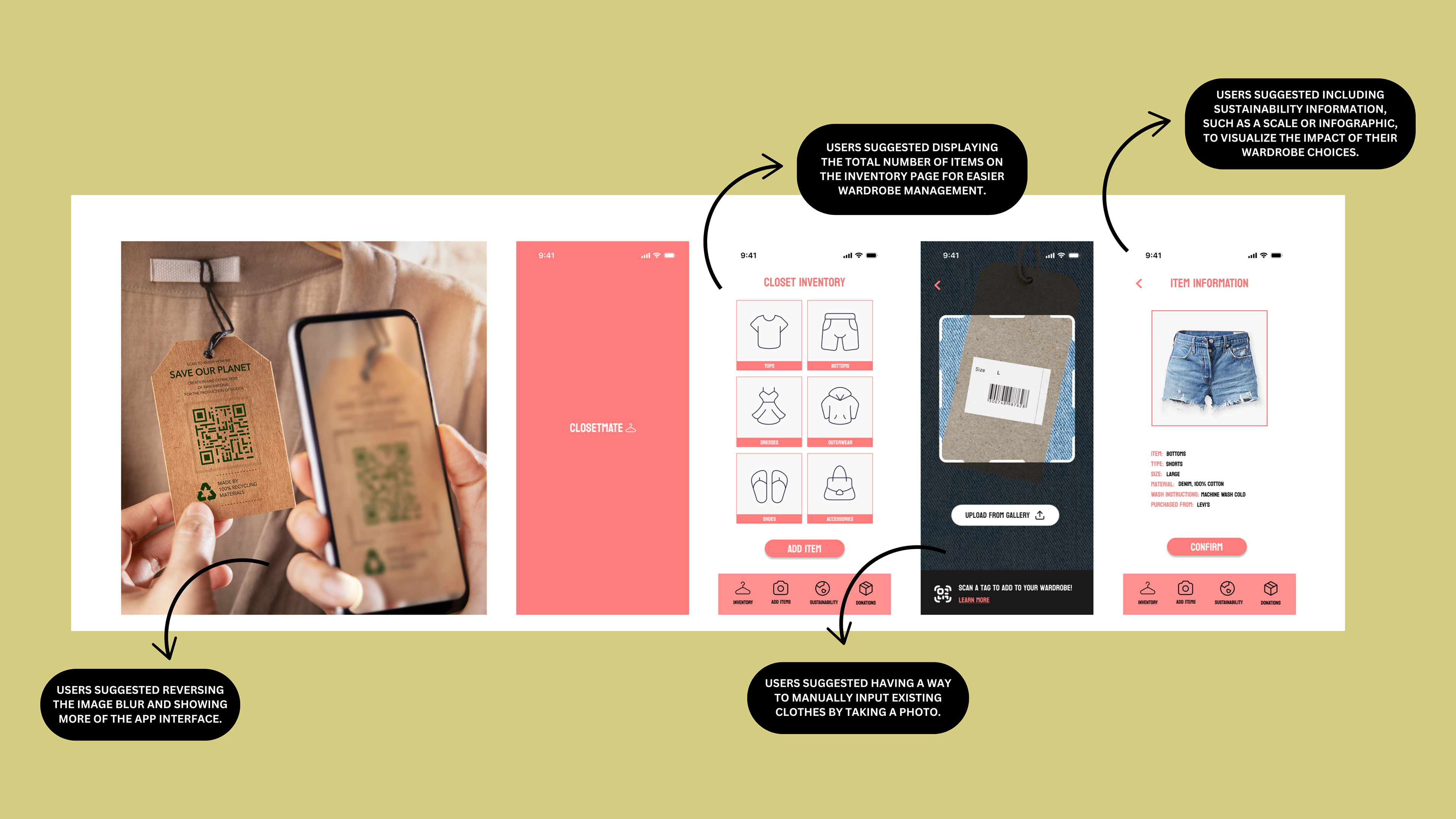Mid-fidelity Prototypes & User Testing