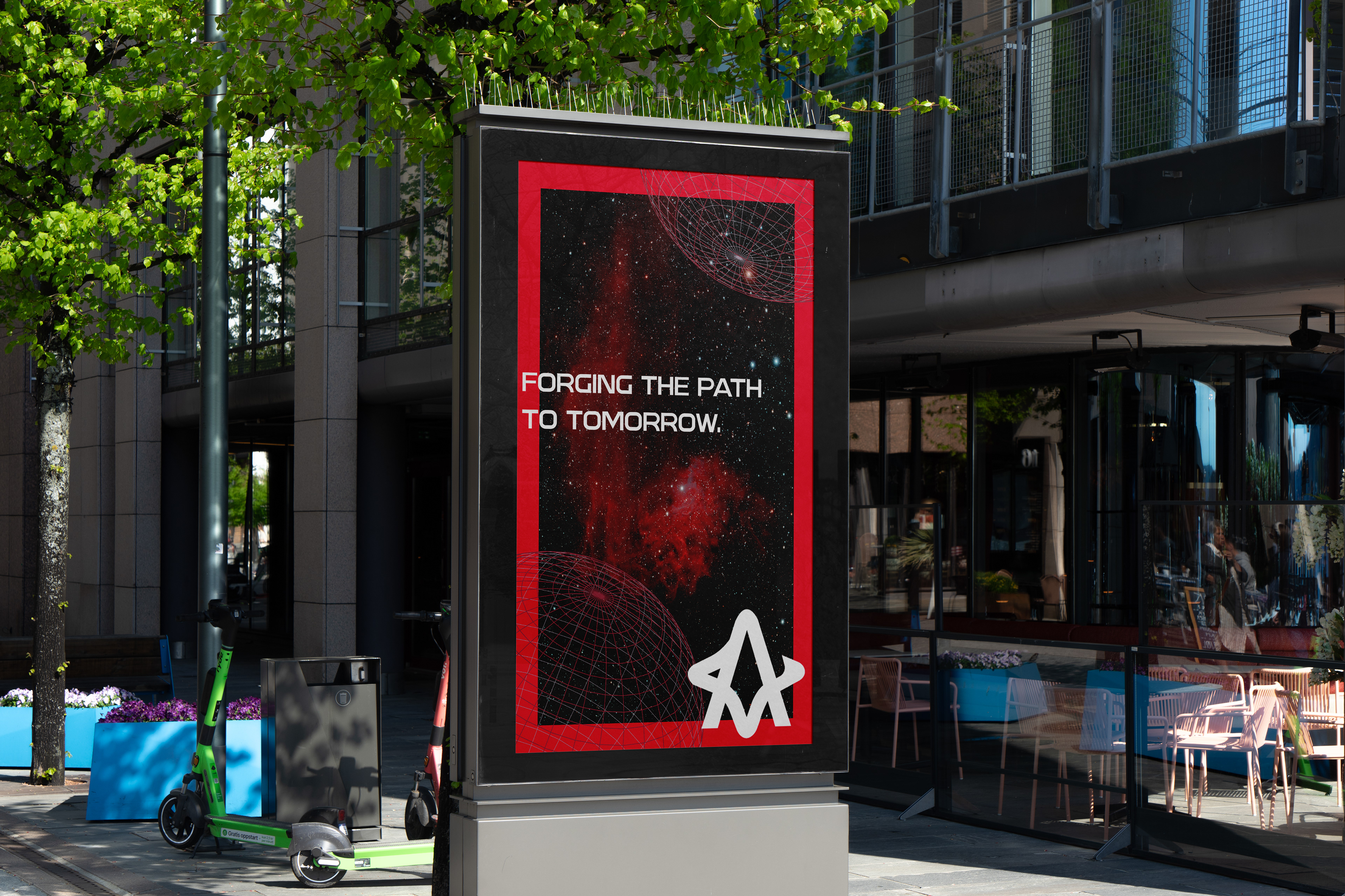 Ascend Aerospace Advertisement Poster