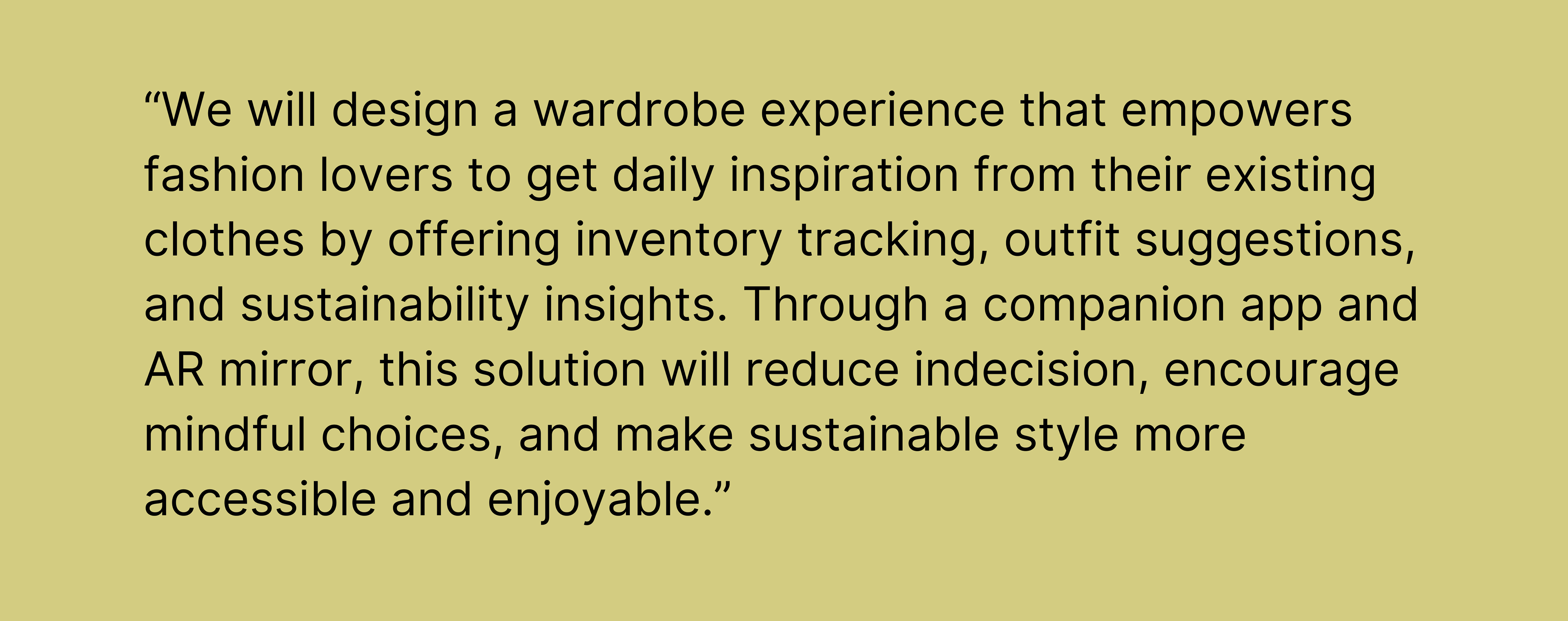 Design Concept Statement