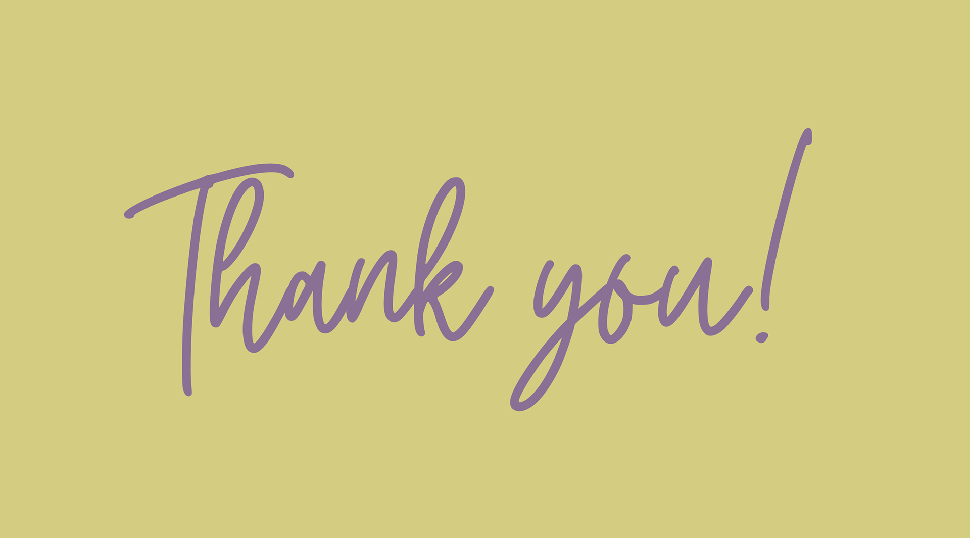 Thank you!