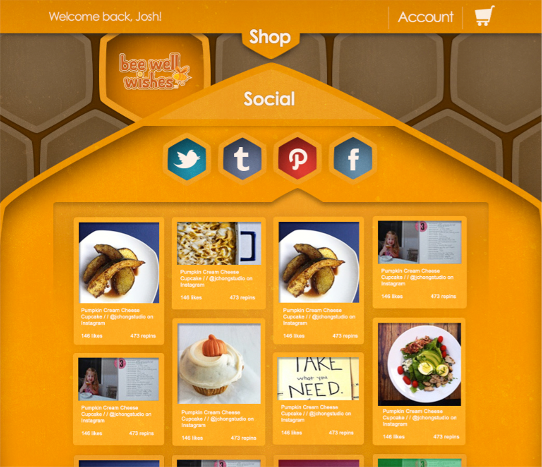 Mock up of the v2 site showing a modal pop-up from the navigation