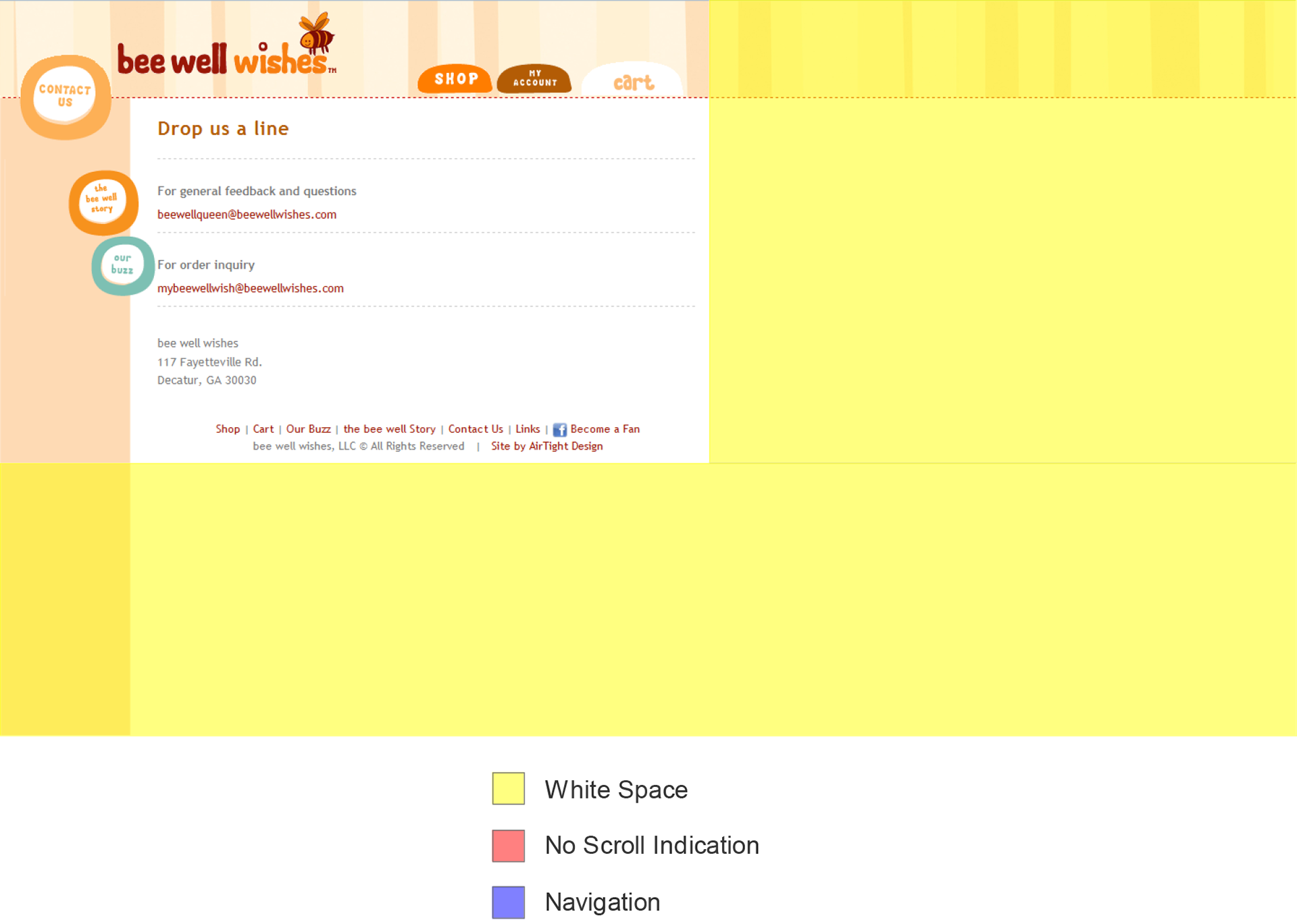 Contact page