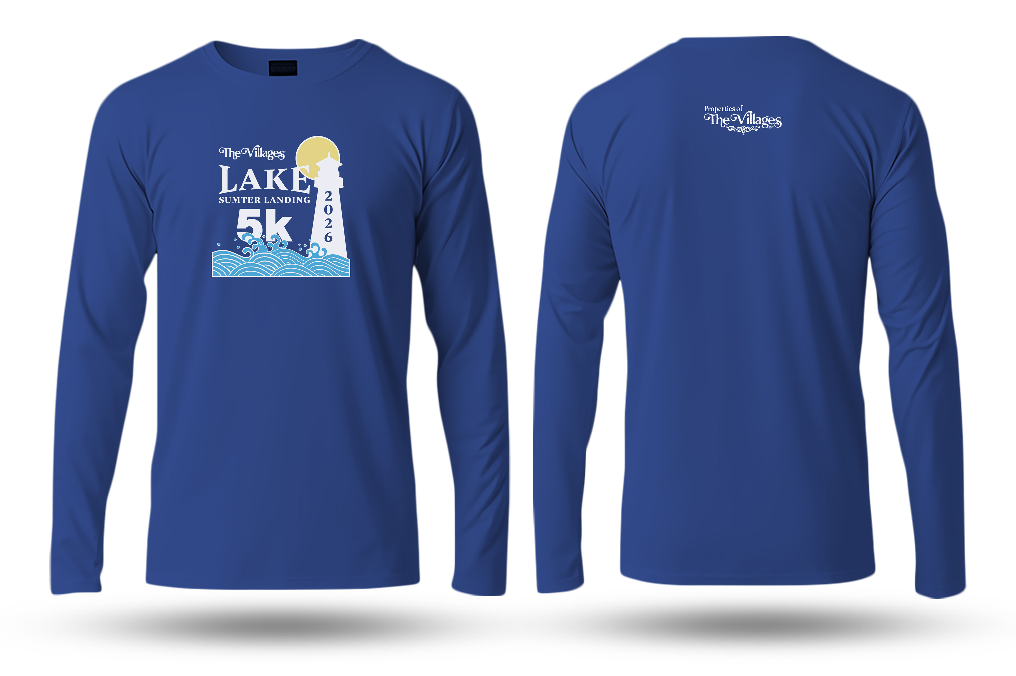 Lake Sumter Landing 5k T-Shirt Design