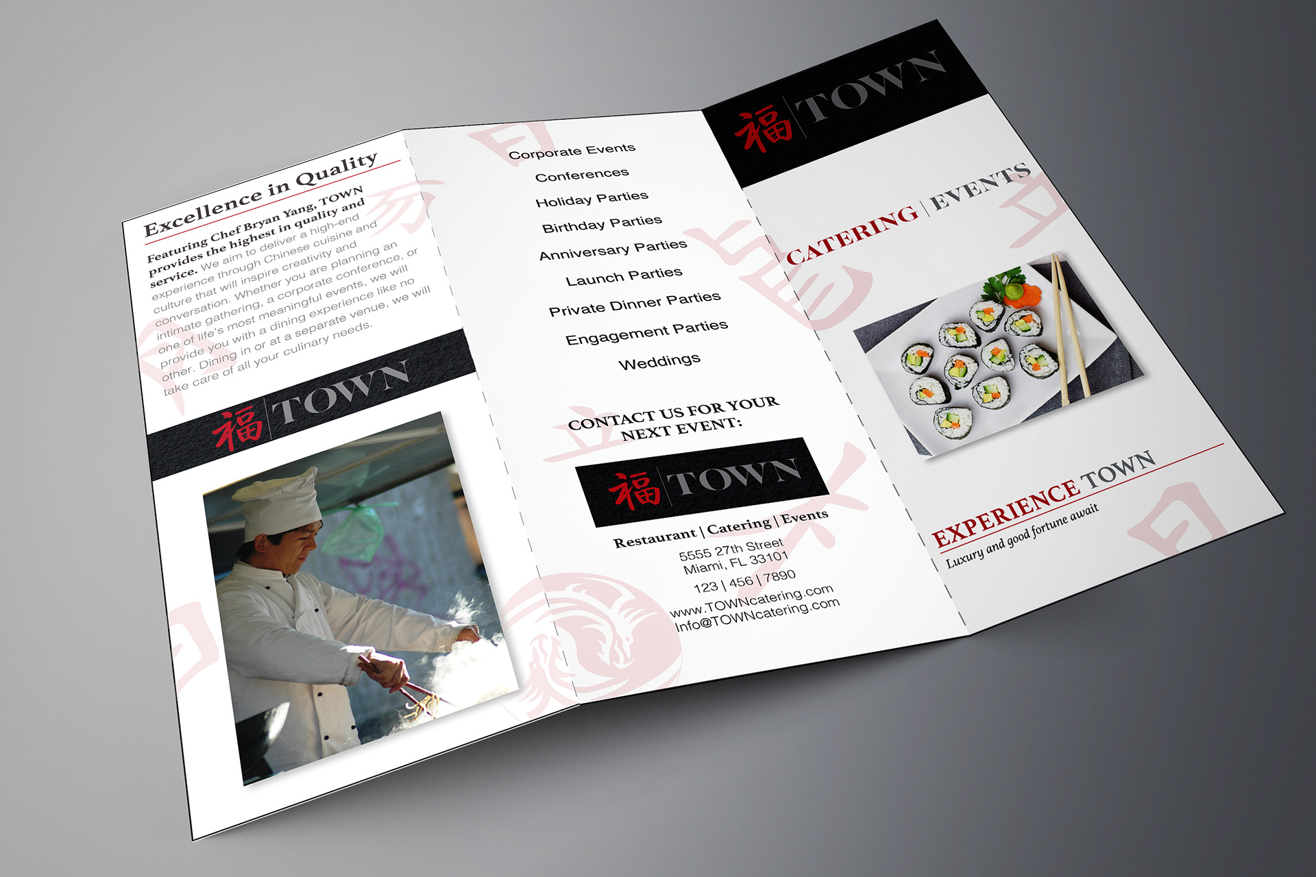 Town Brochure side A