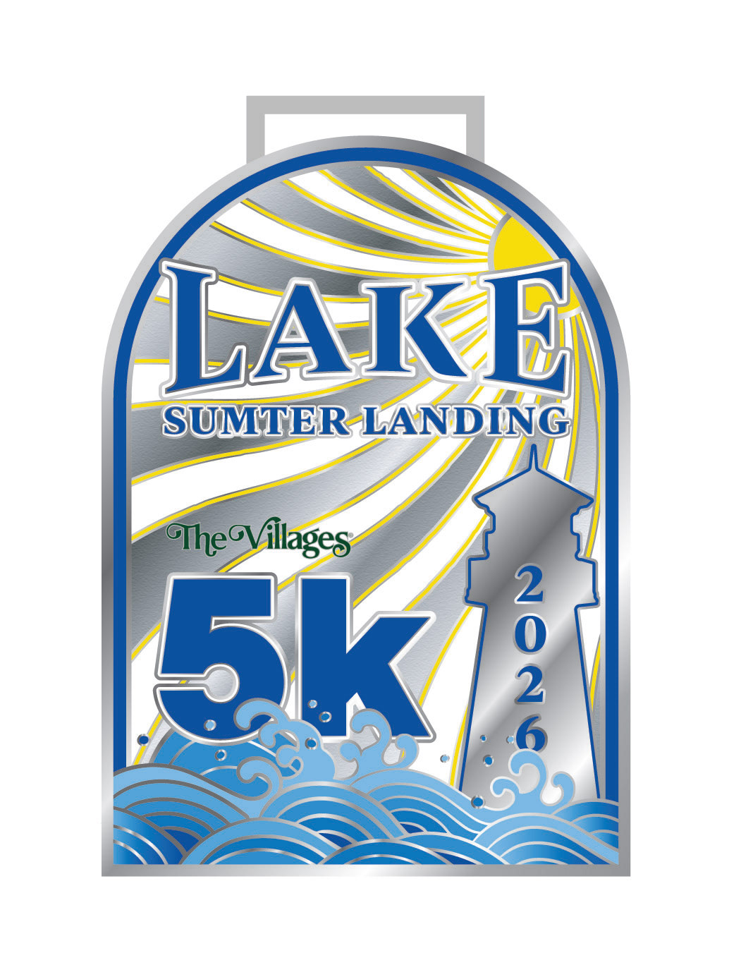 2026 Lake Sumter Landing 5k Silver medal