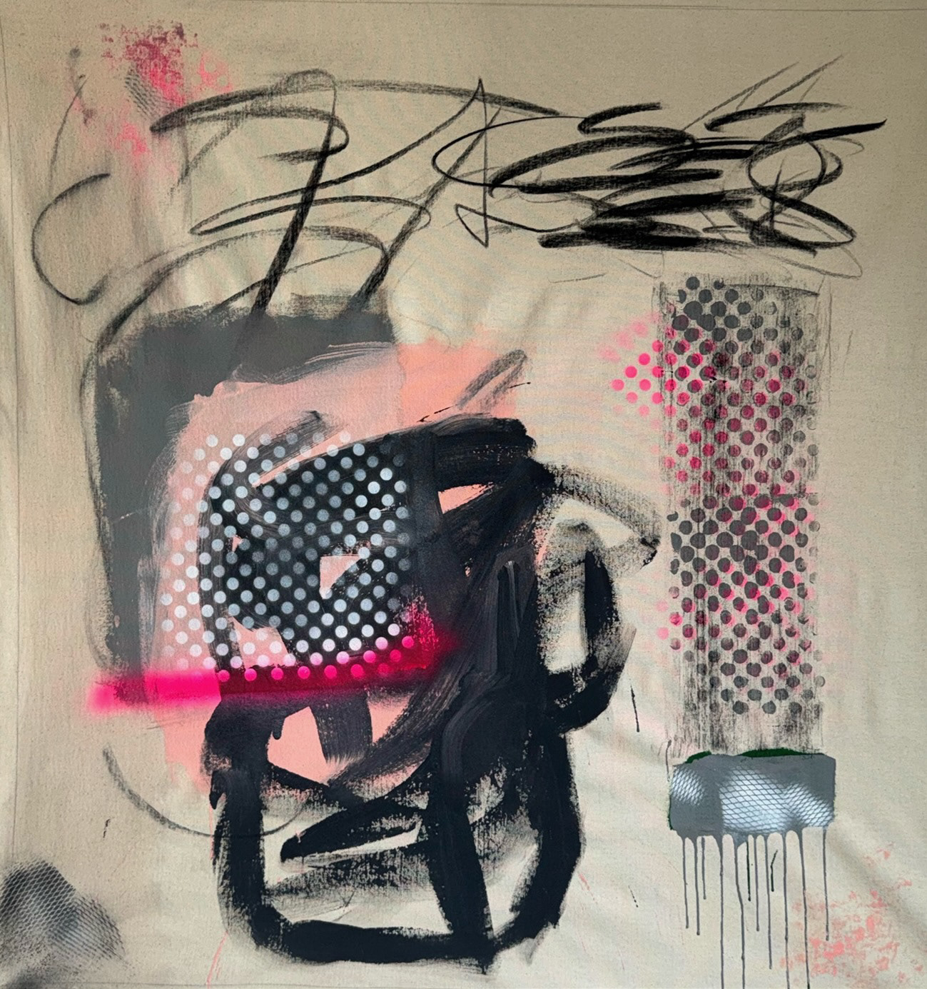 36 x36 Mixed Media