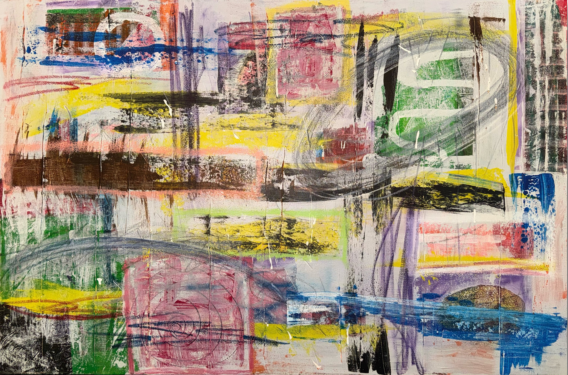 36 x 24 Mixed Media
