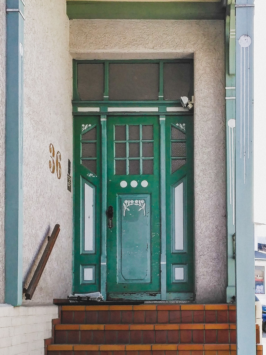 Tür in Bad Harzburg, Door, Urban Photography, Urbane Fotografie, Verena Stürzebecher