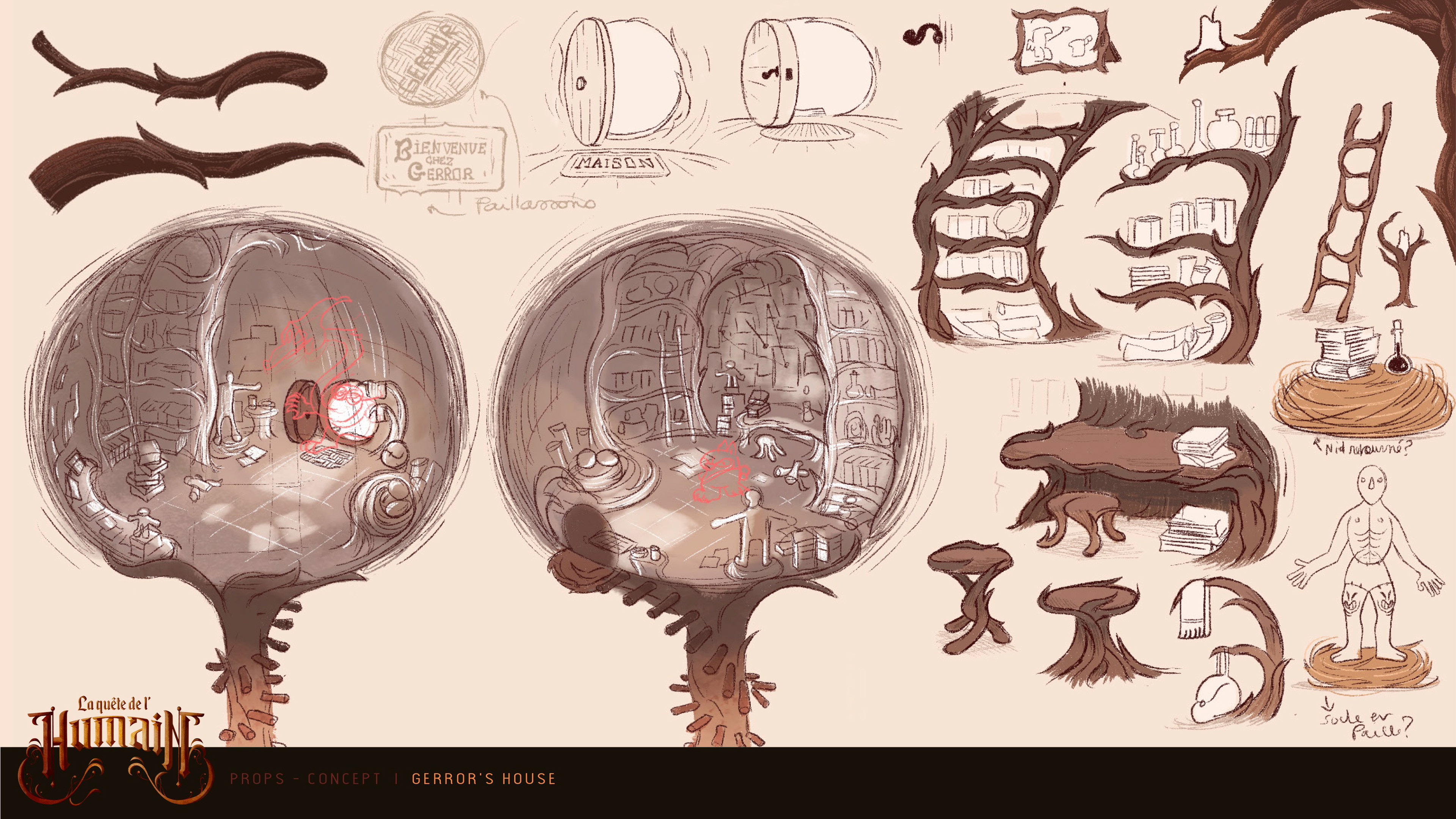 Props design gradution film