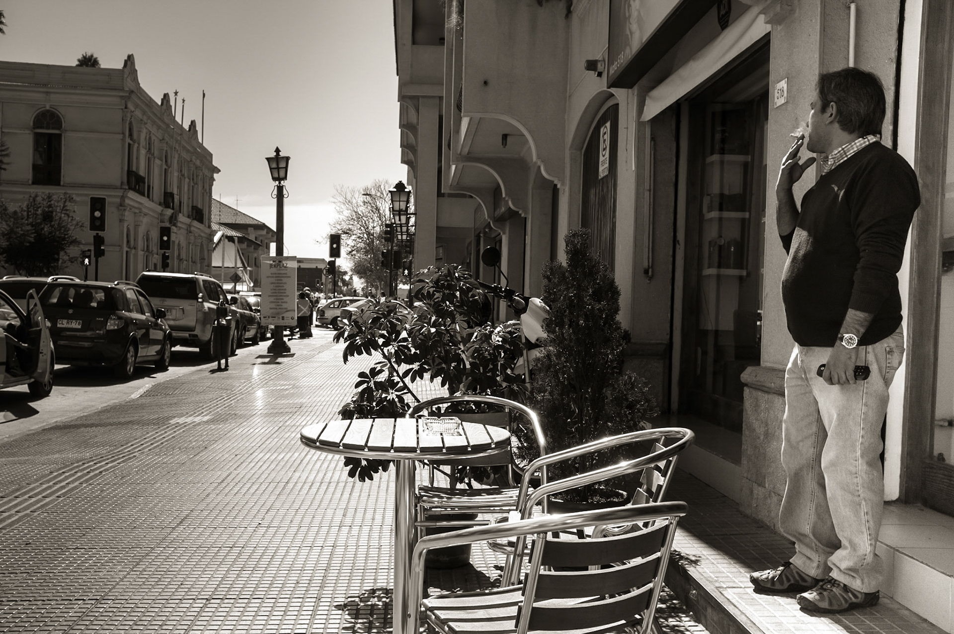 La Serena, Chile. Streets around the Plaza de Armas in La Serena. Taken May 4, 2013.