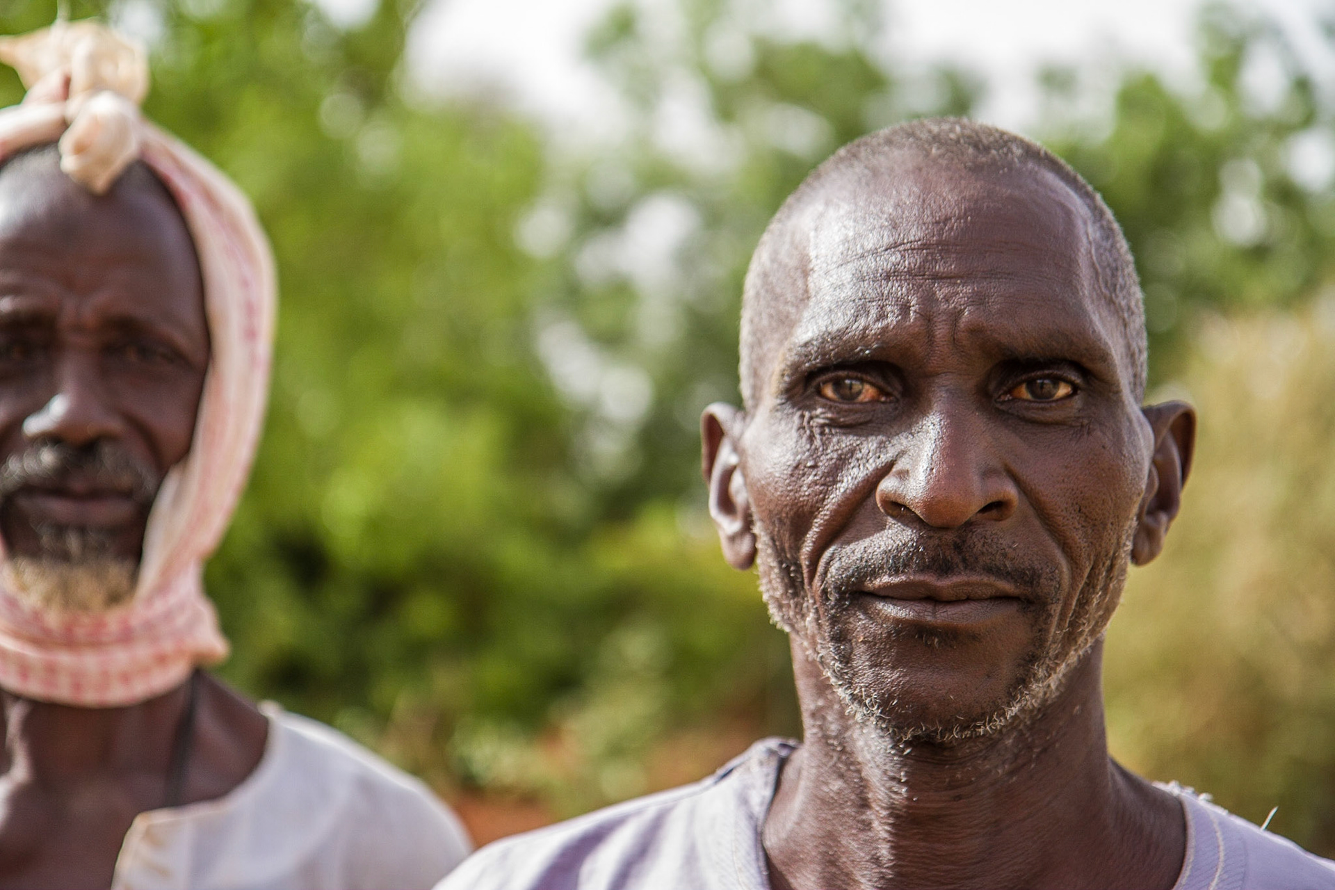 Niamey, Niger. A farmer  from the village of Soudoure, on the outskirts of Niamey, Niger. Taken May 11, 2012.