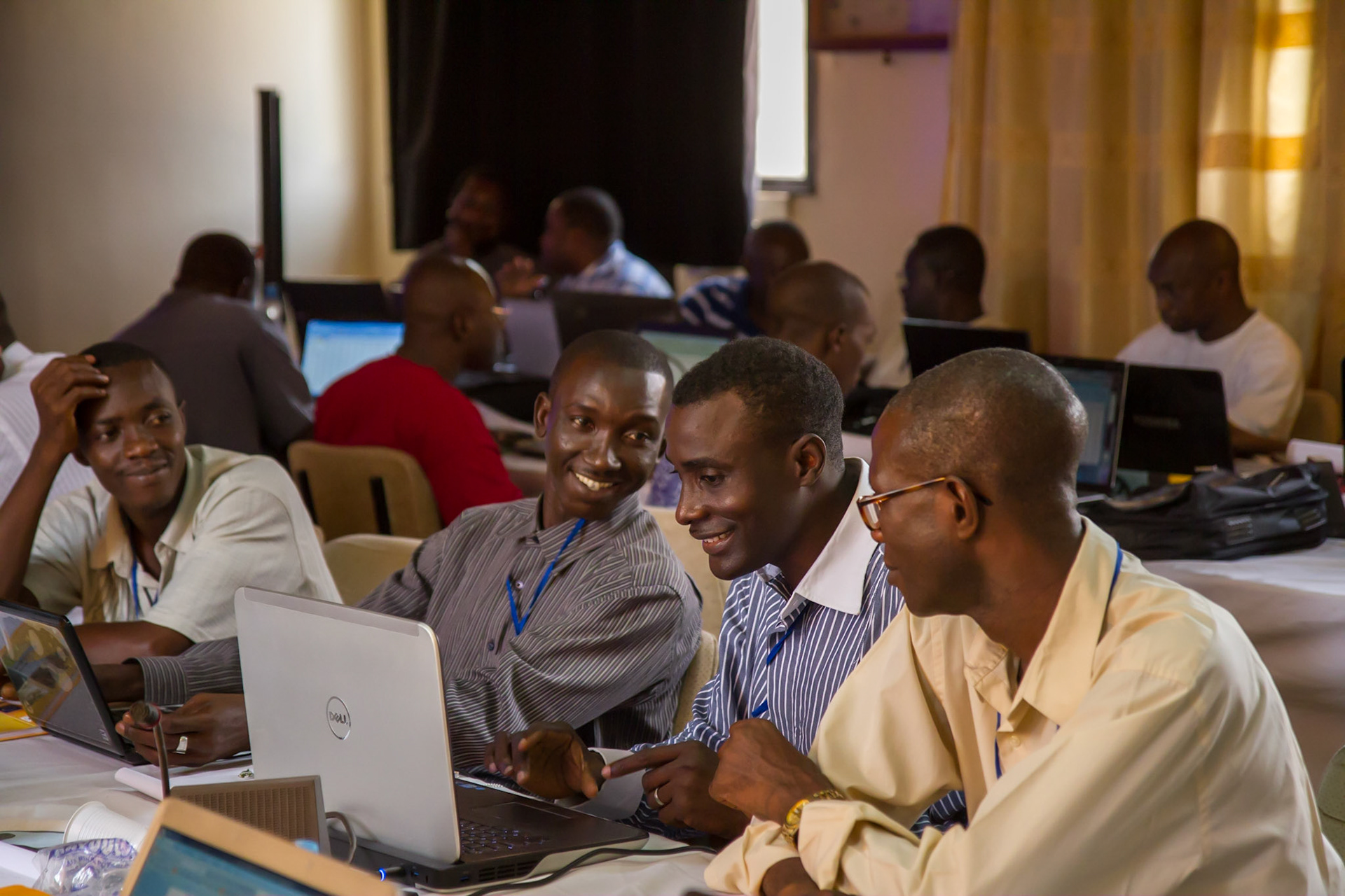 Niamey, Niger. Meteorological experts at a workshop for improving climate and weather forecasting across West Africa. Taken May 10, 2012.