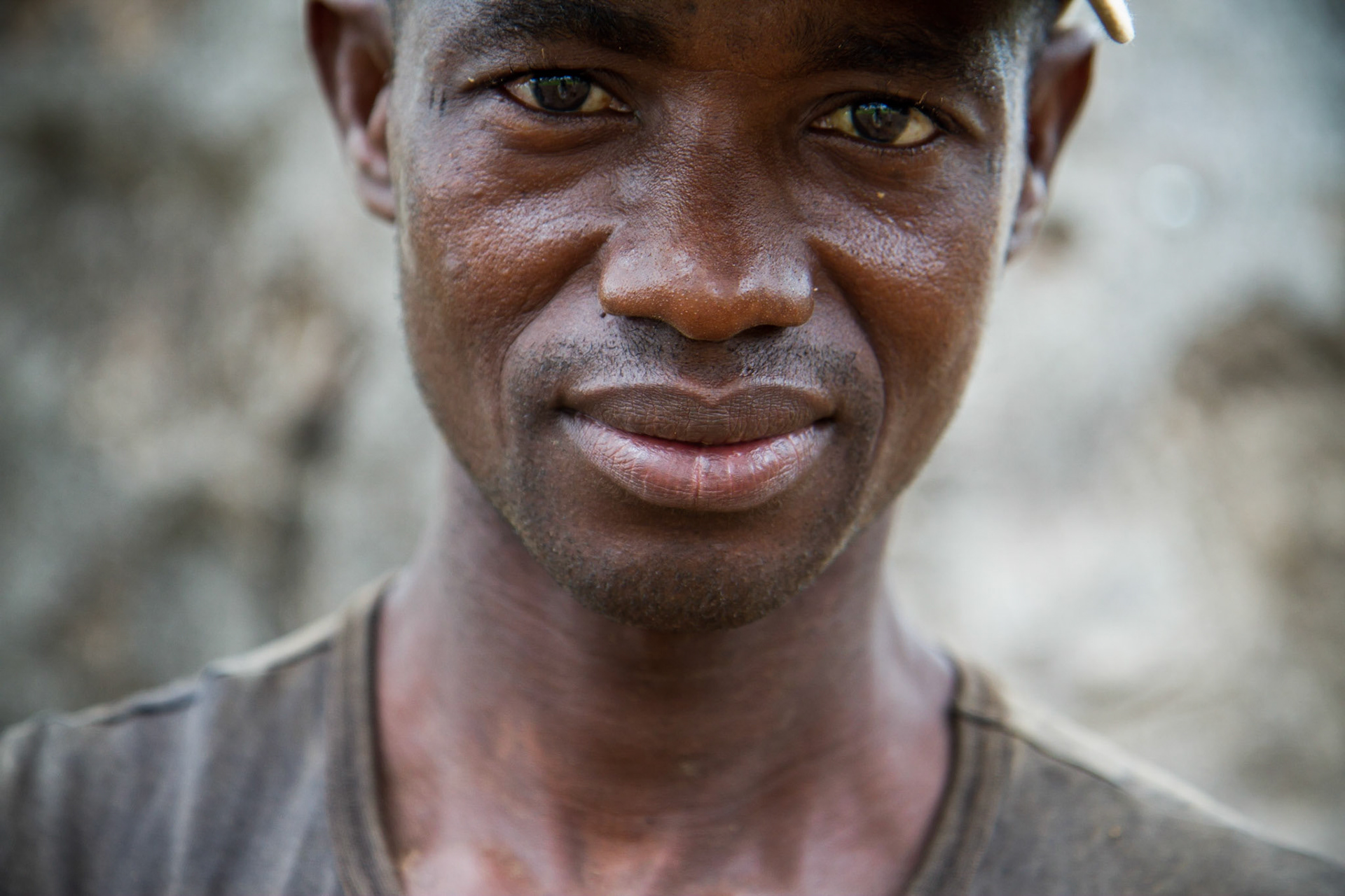 Loulouni, Mali. Amidou Diabaté, 32, is a farmer in Loulouni village in Mali. He grows maize in the wet season, and okra and sweet potatoes in the dry. Taken July 4, 2012.