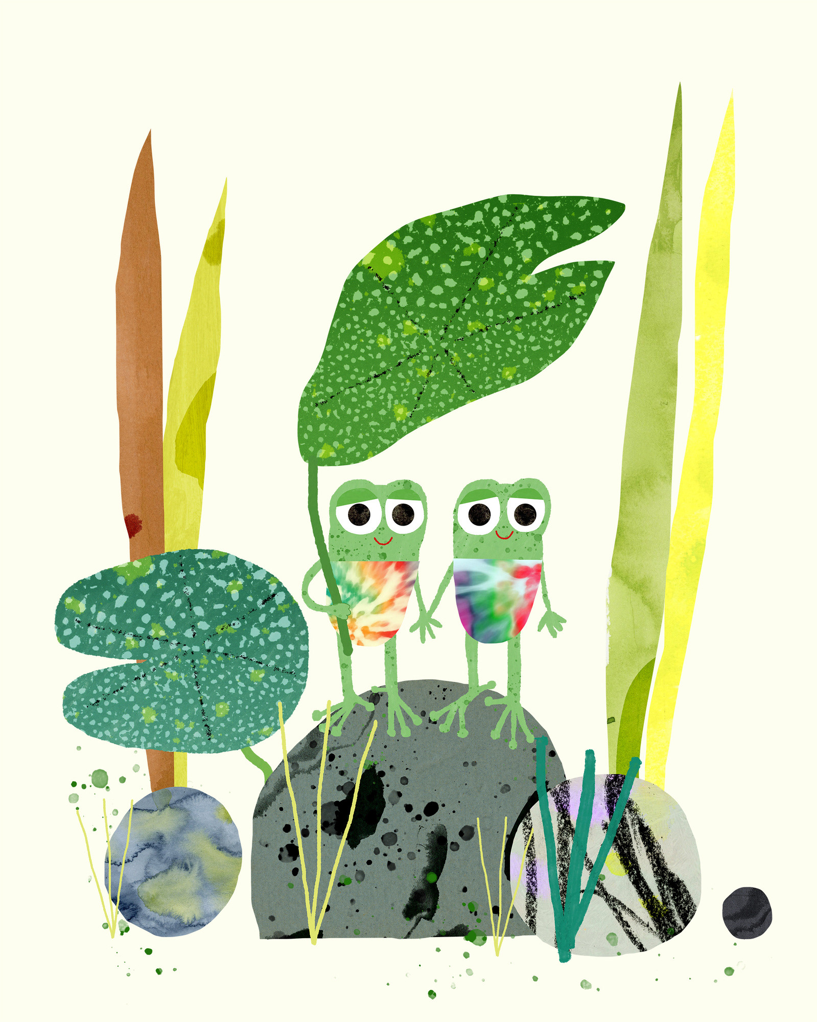 Two Frogs