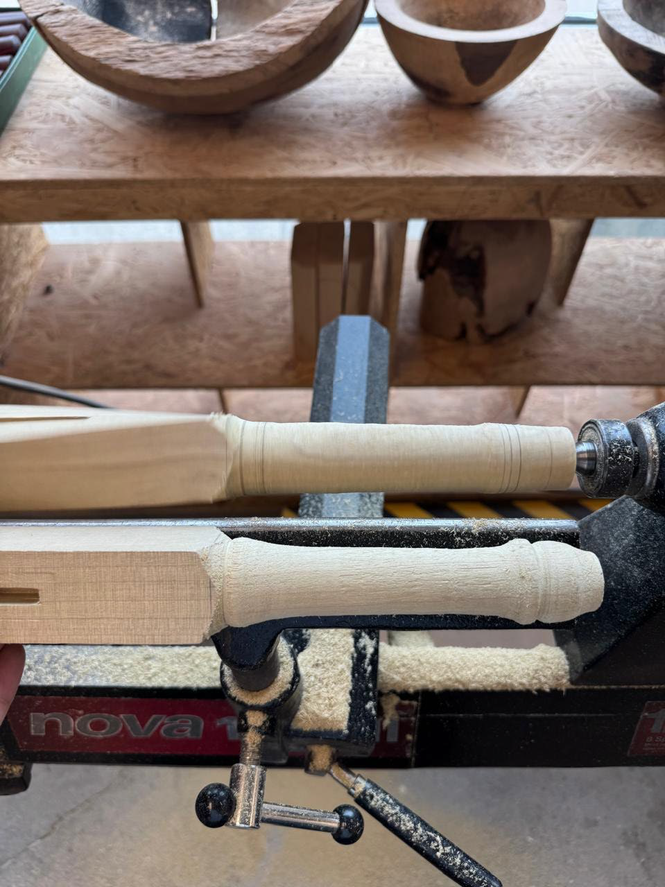 Marking planar changes with led and calipers