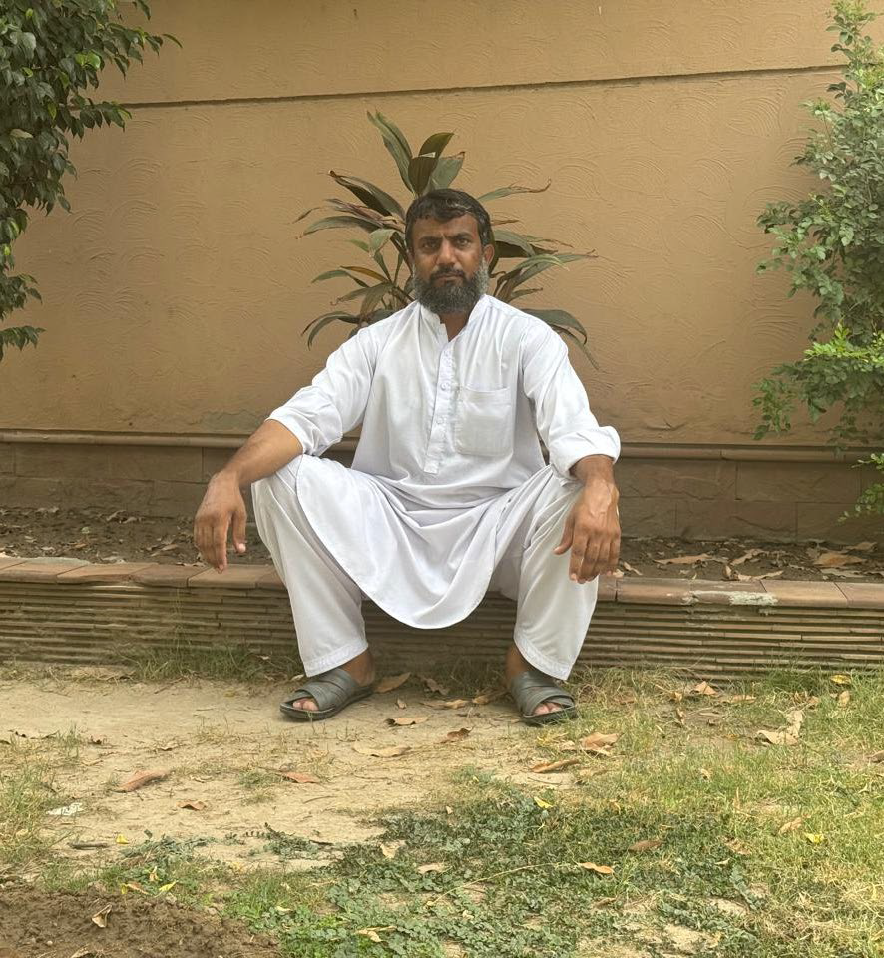 Shamshad's usual seating spot