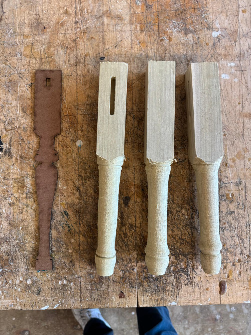 Comparison to first iteration profile