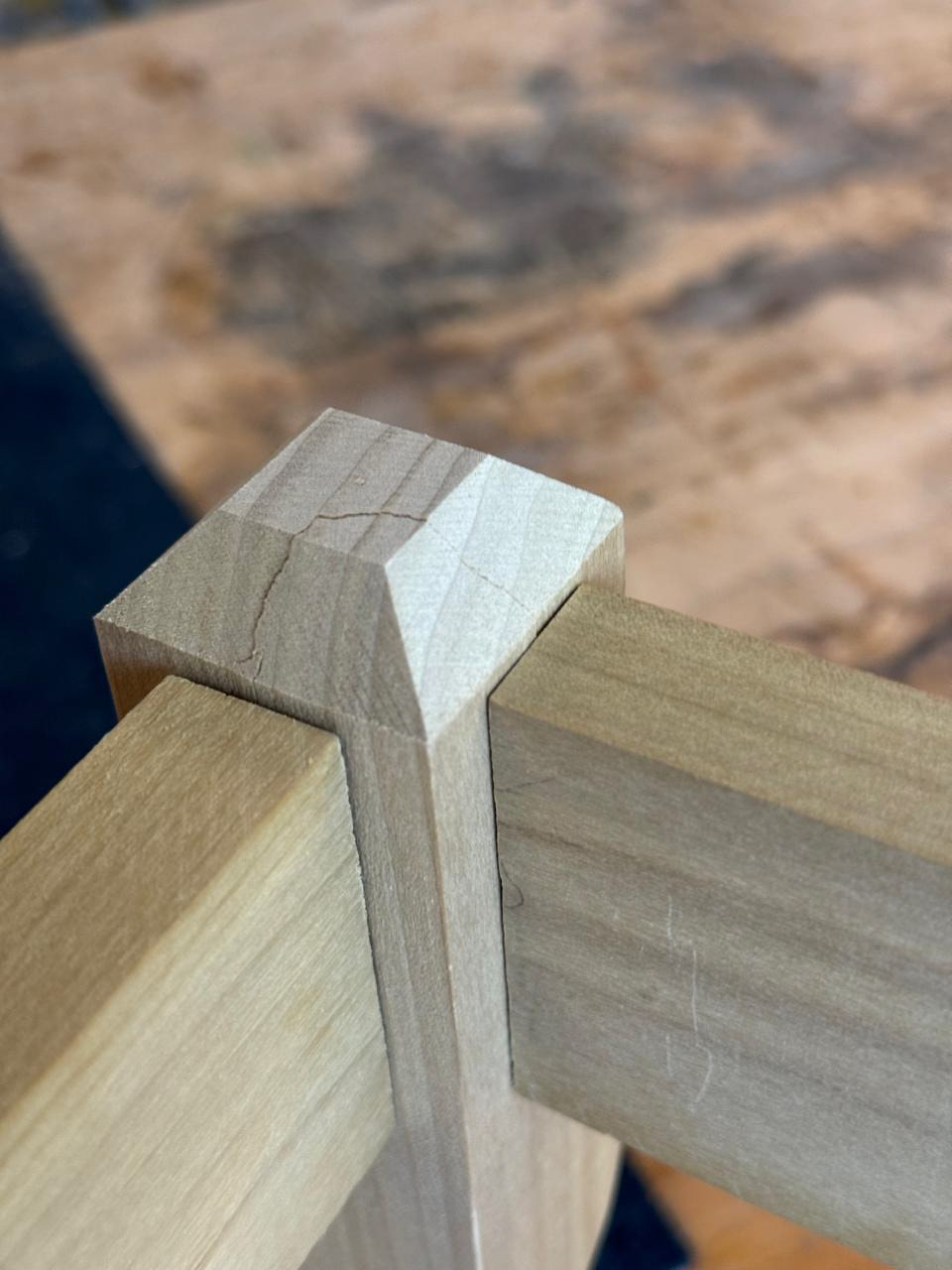 Form compromised by joinery