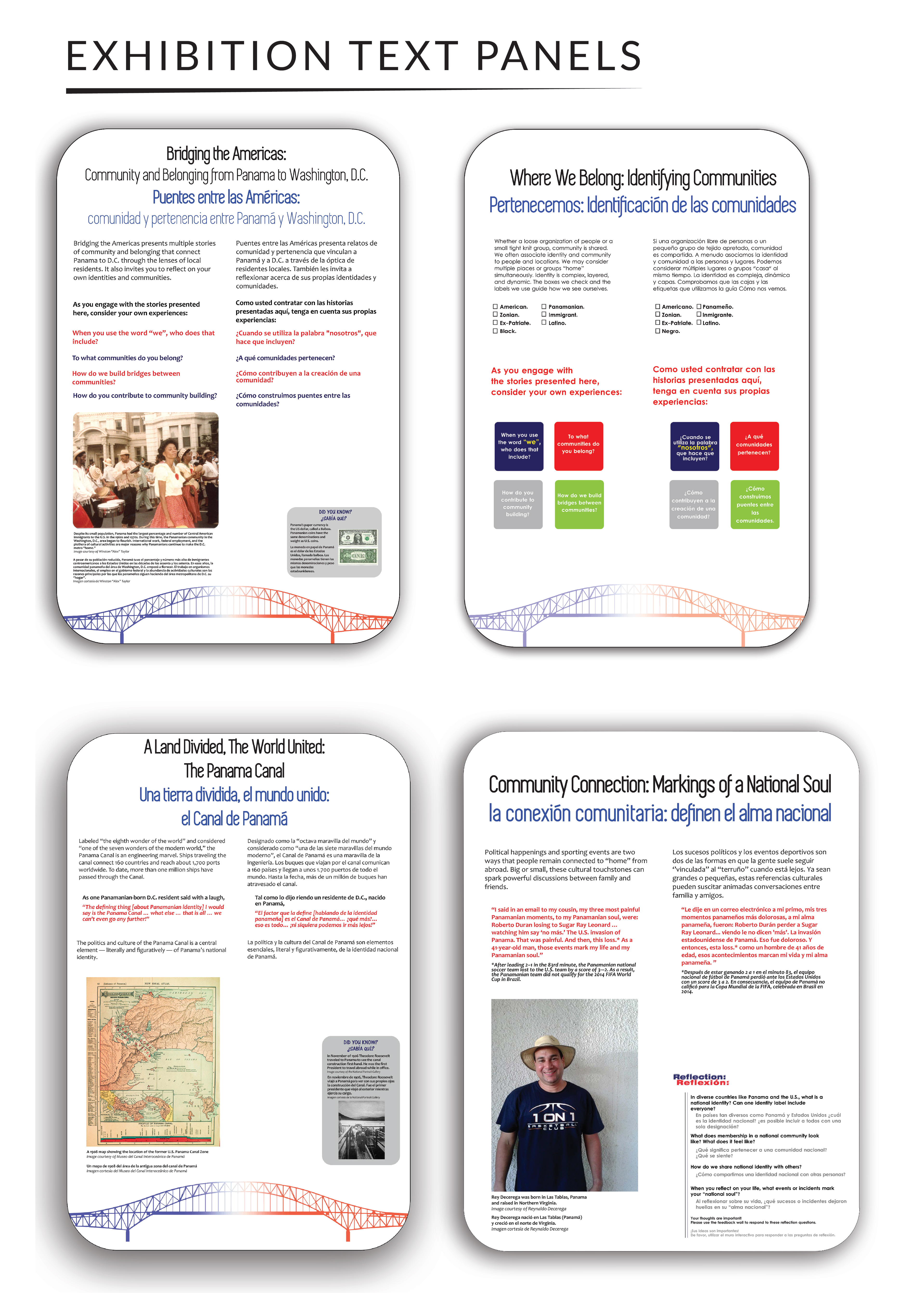 TEXT PANELS - DESIGN FILES