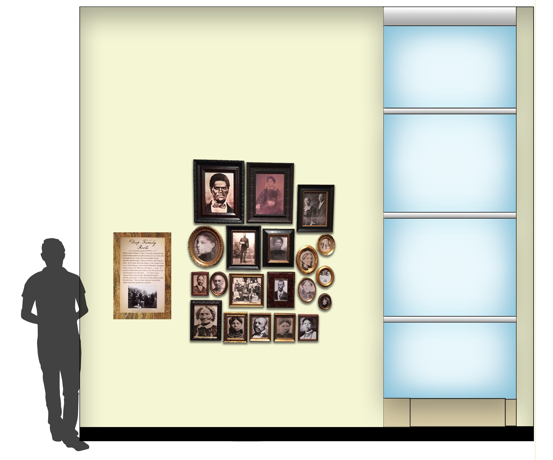 FAMILY GALLERY WALL ELEVATION