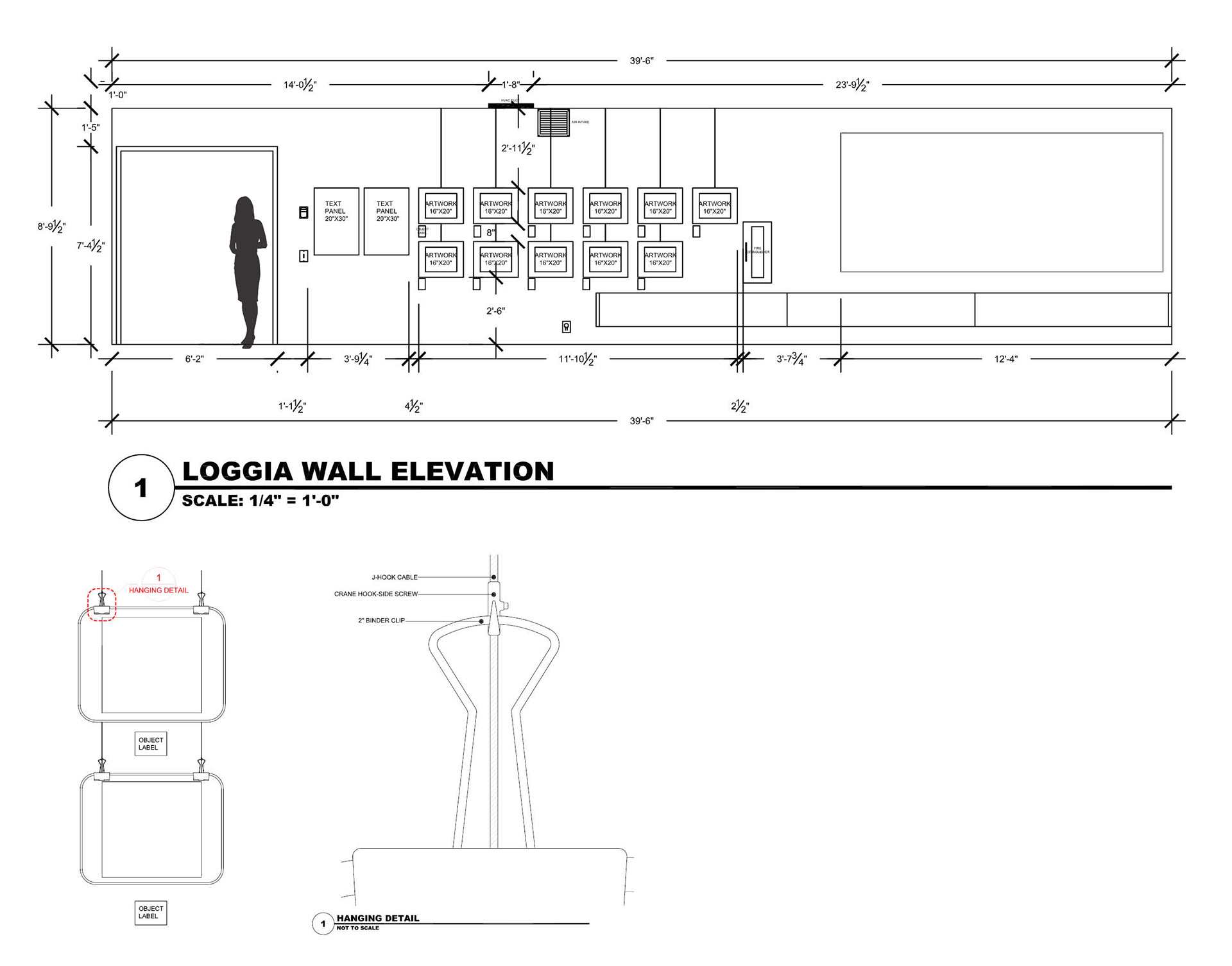CRITICAL EXPOSURE ELEVATION DRAWING