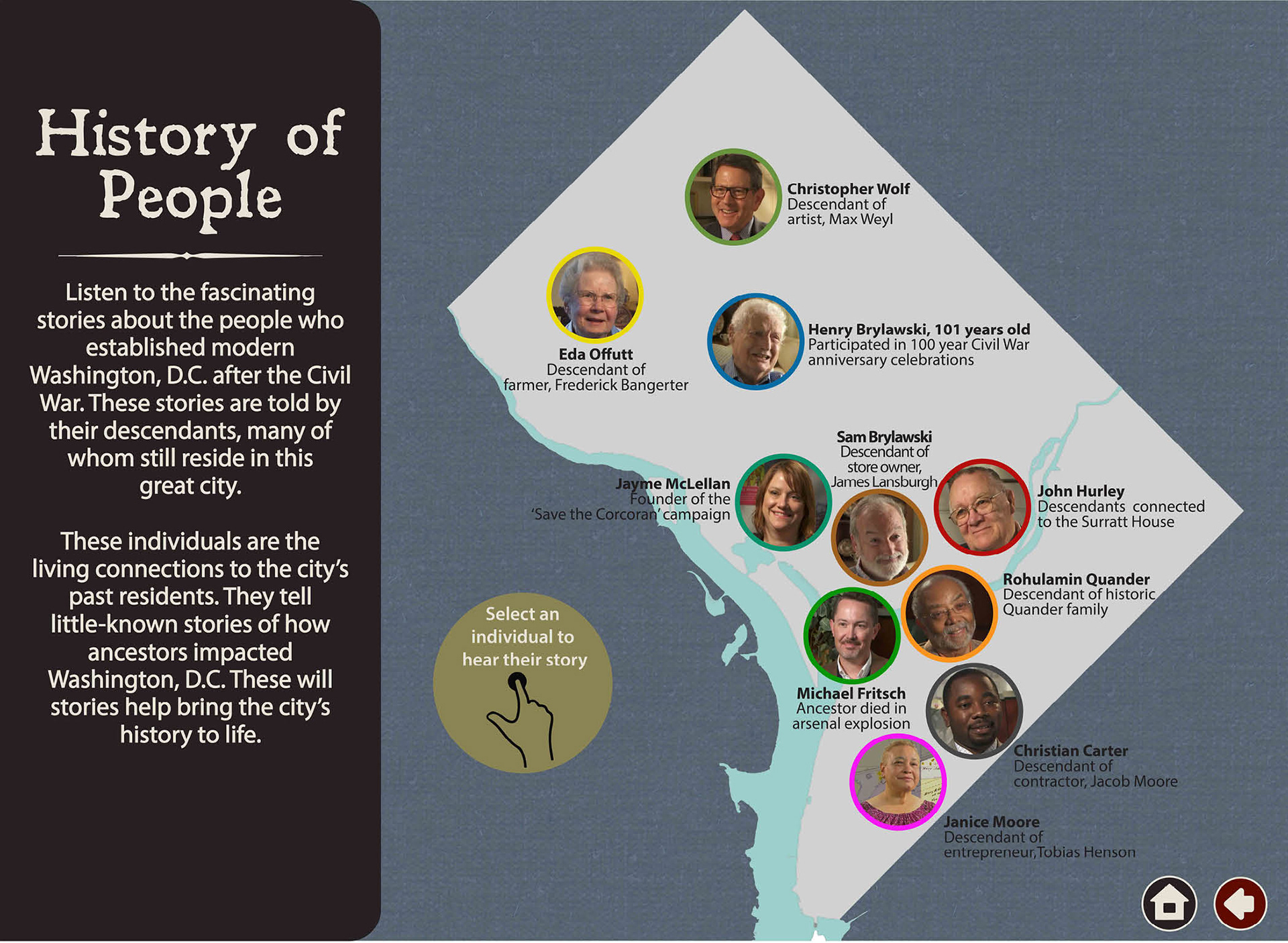 'HISTORY OF PLACE' LANDING PAGE