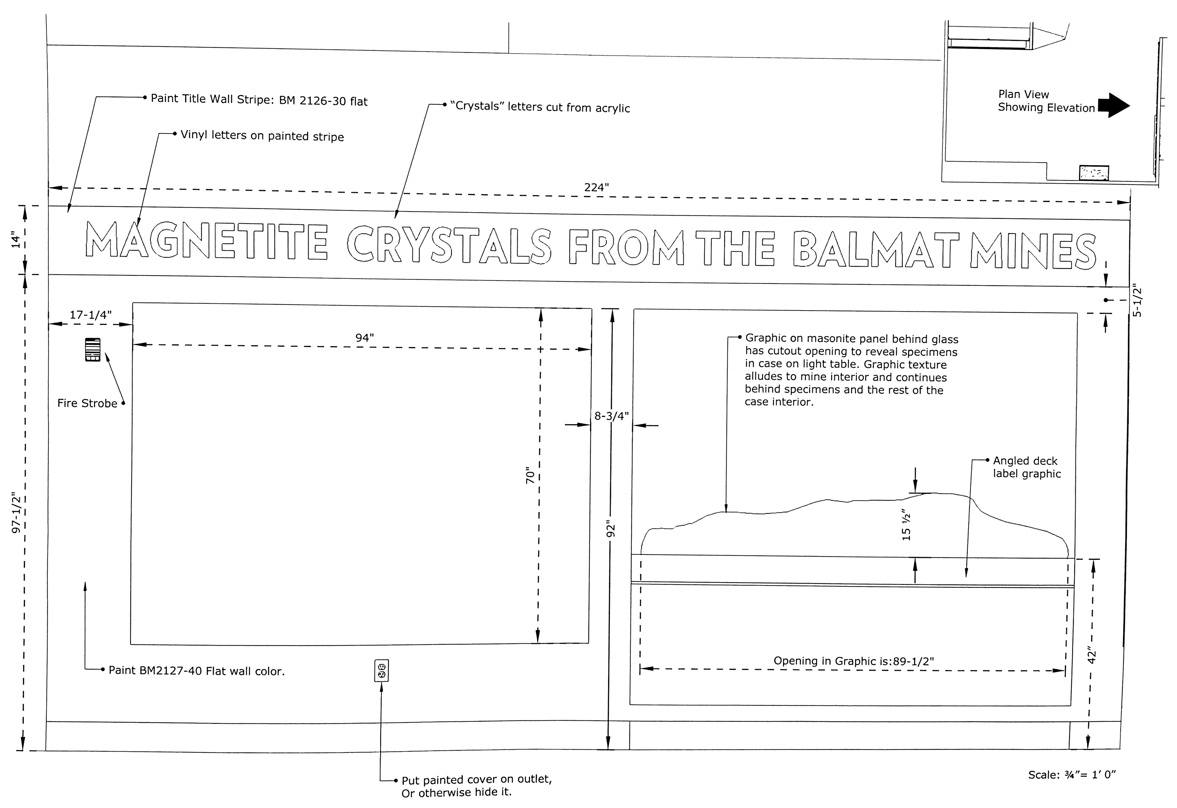 WALL 1 INSTALLATION DRAWING
