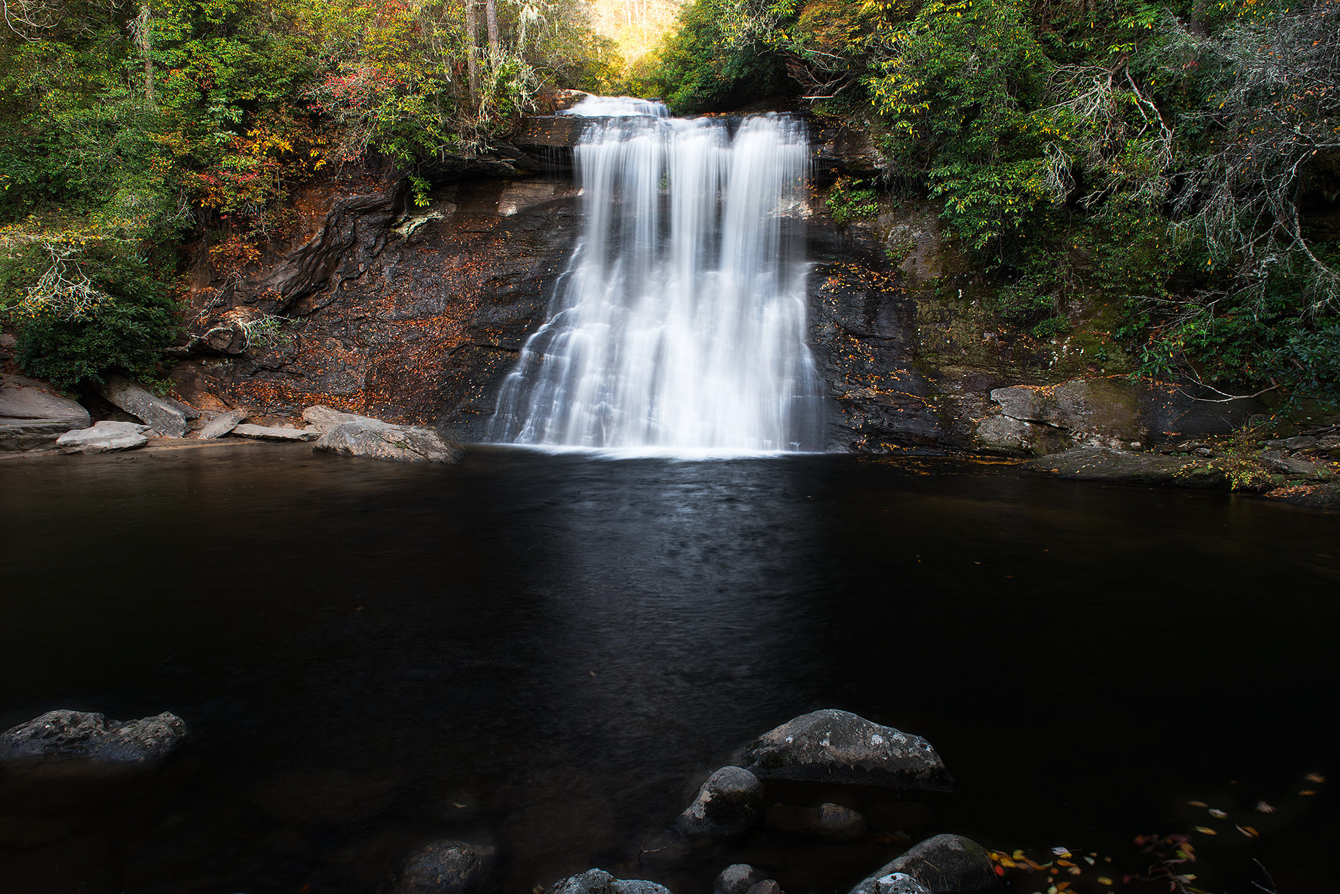 Silver Run Falls, Western NC