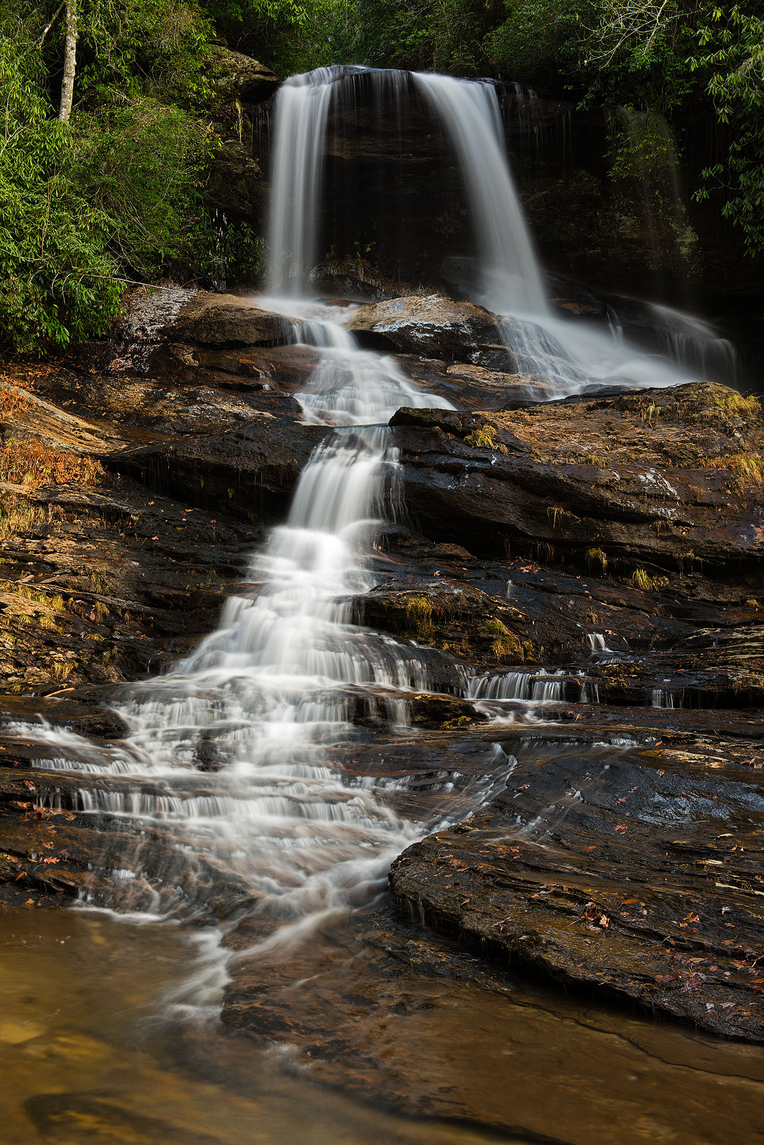Falls on Scotsman Creek, Western NC