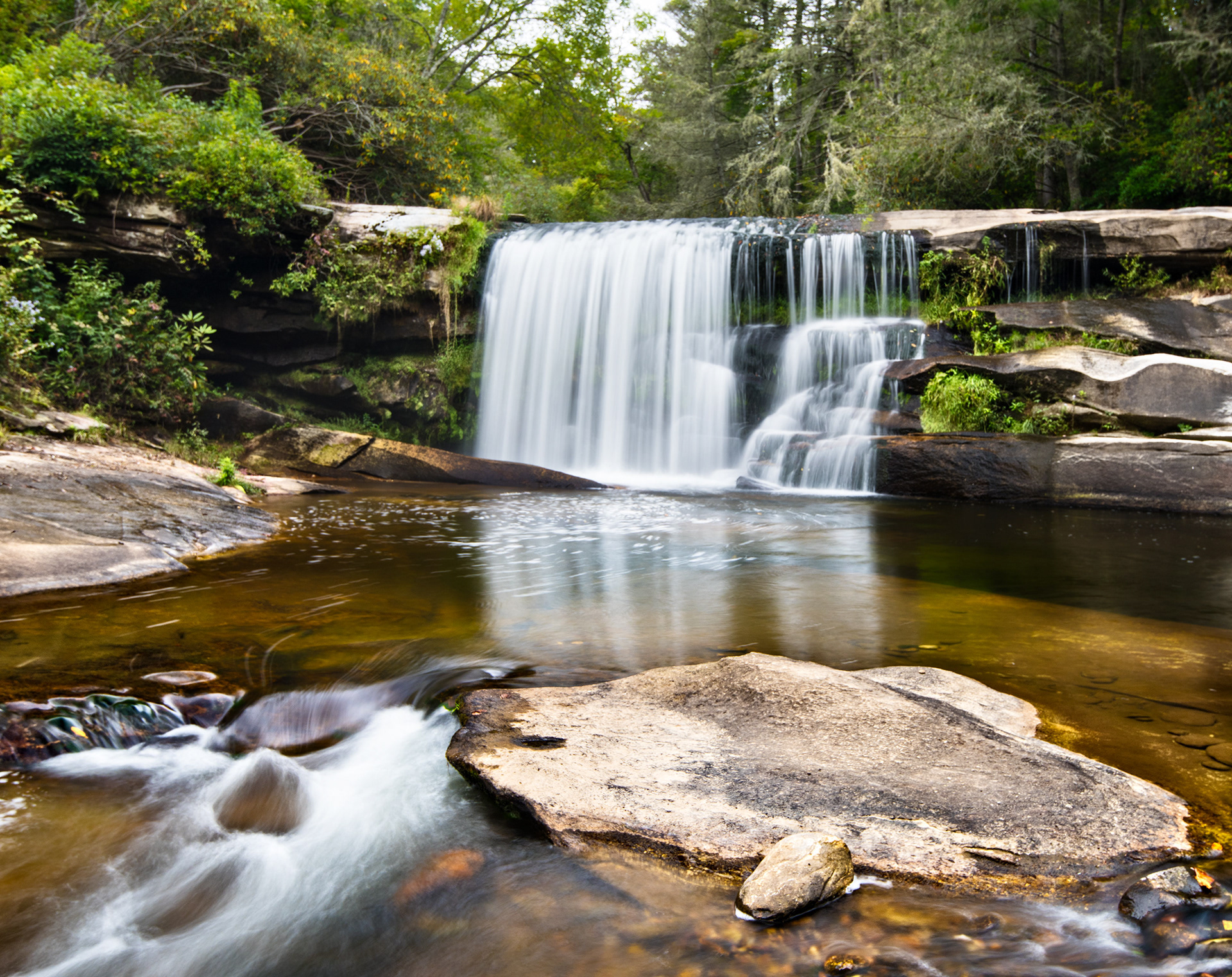 Falls on French Broad, Western NC