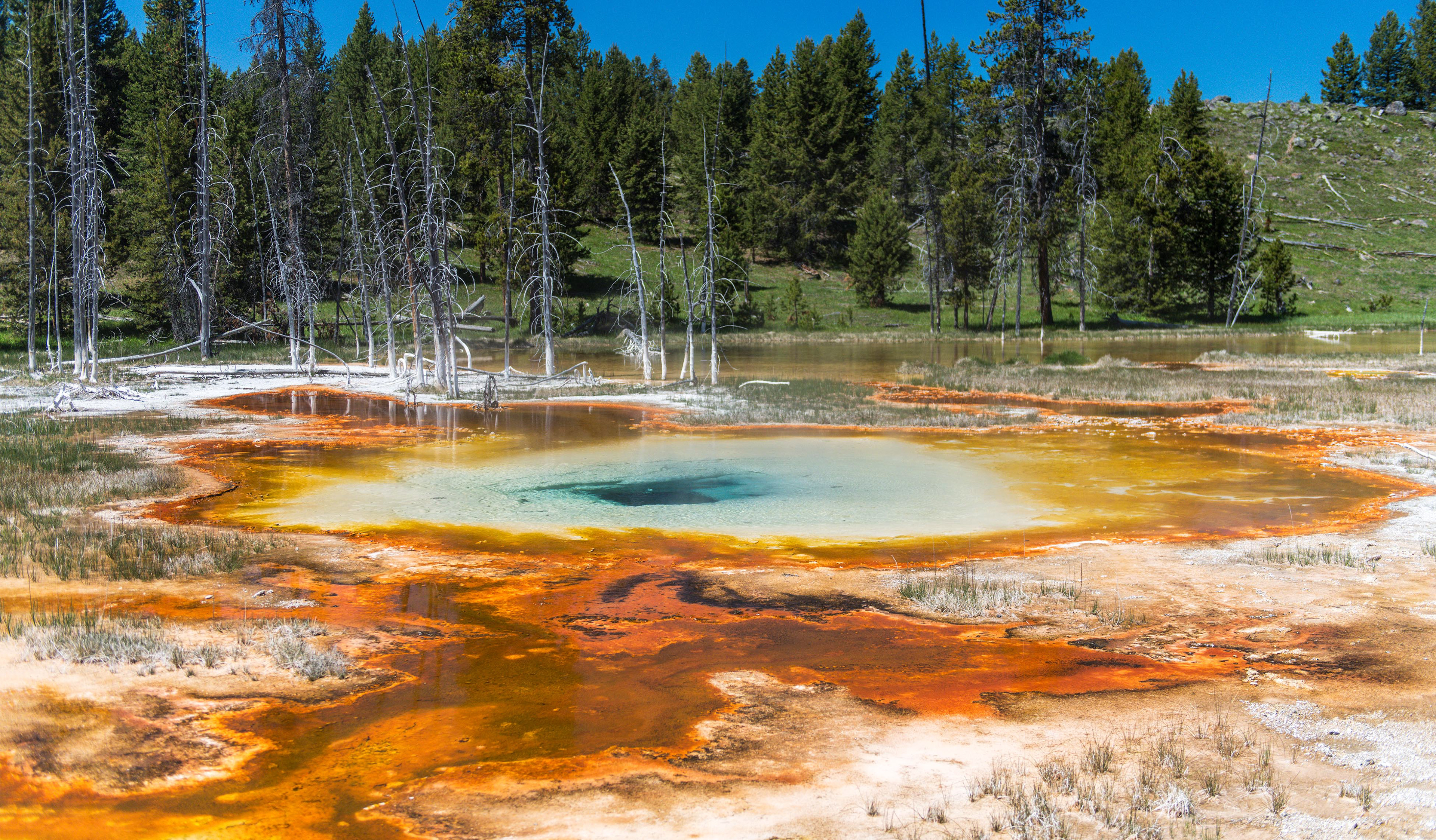 Upper Geyser Basin - Orange Spring