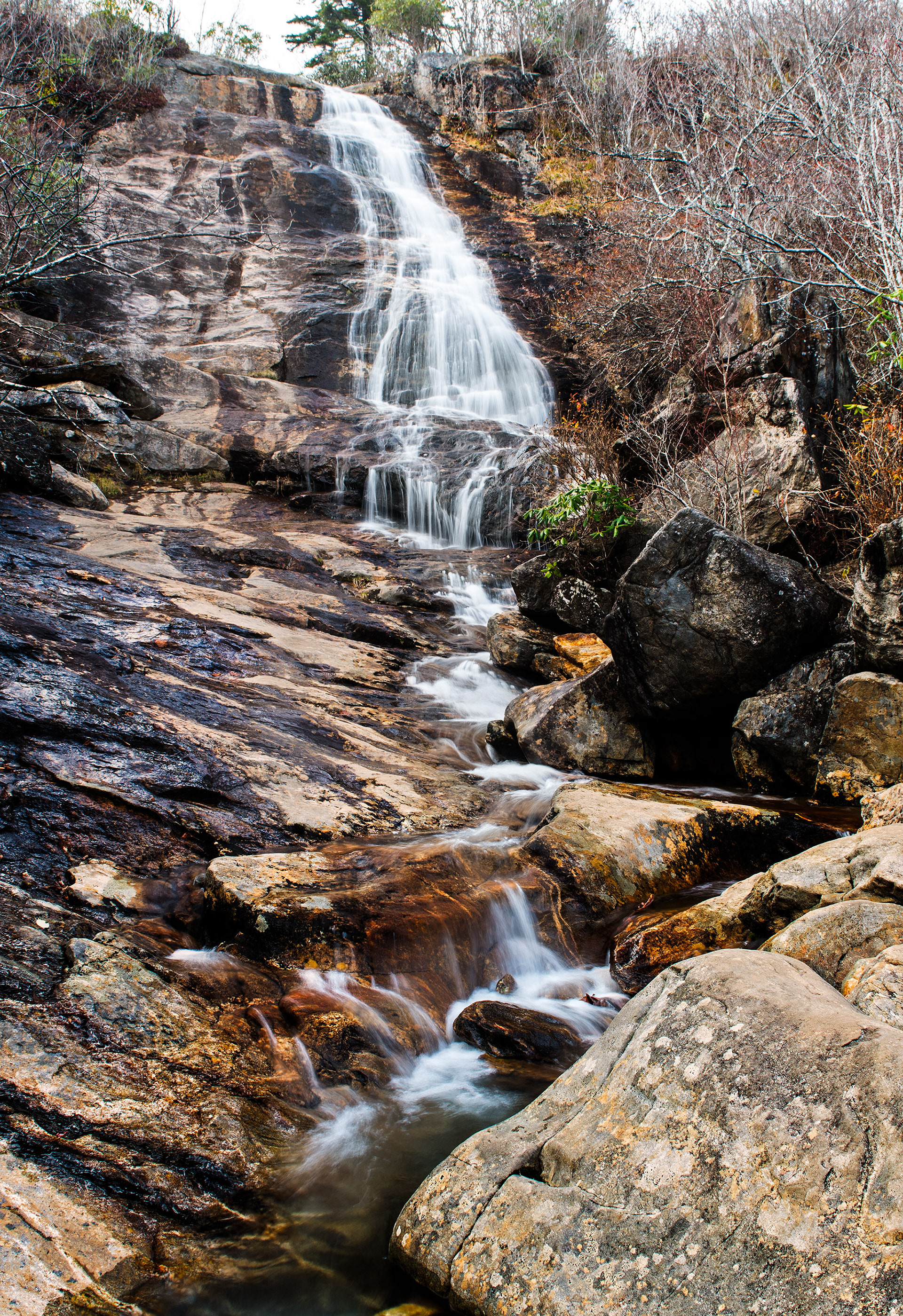 Upper Falls at Graveyard Fields, Western NC