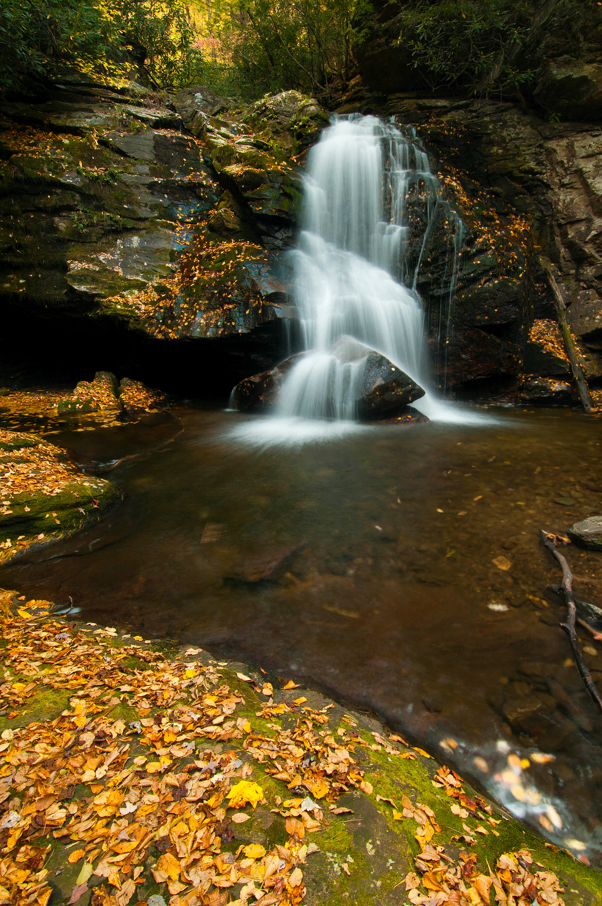 Second Raven Cliff Falls, North GA